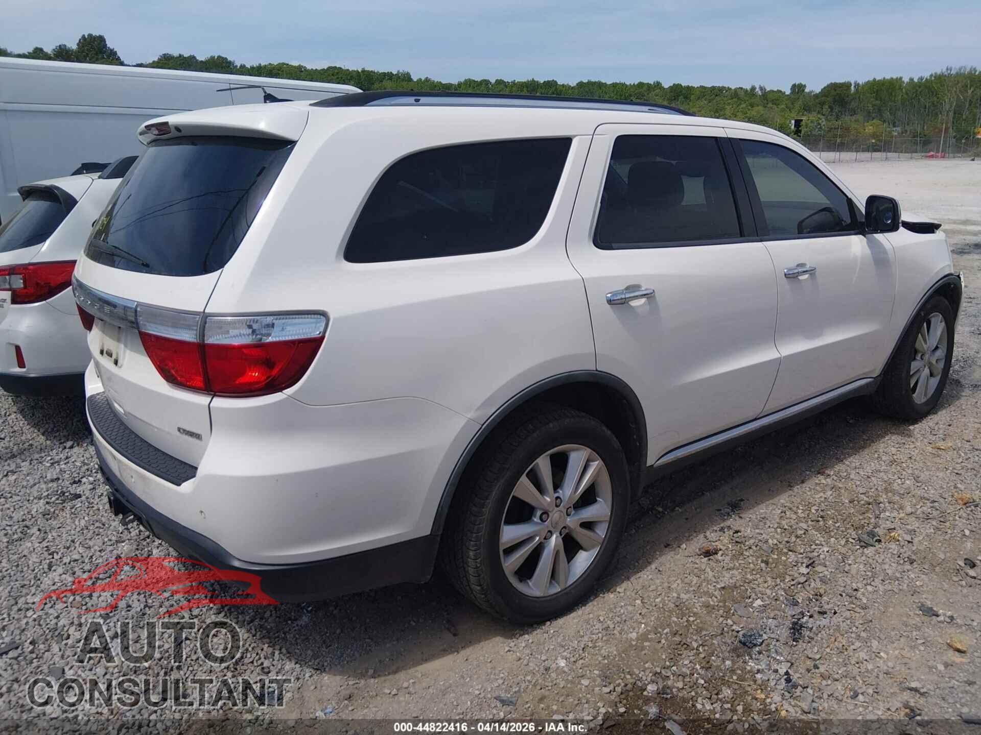 DODGE DURANGO 2011 - 1D4RD4GG8BC598462