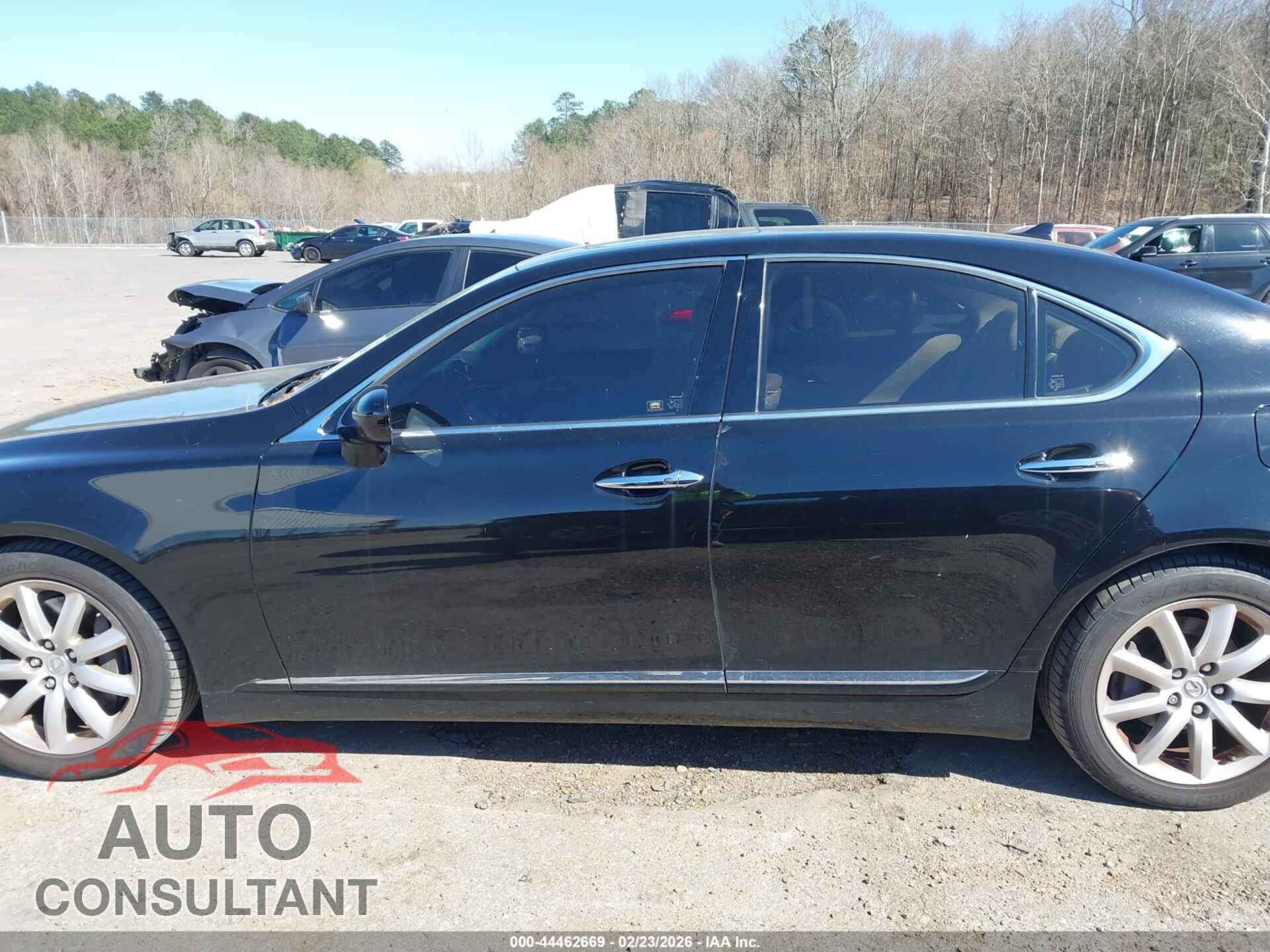 LEXUS LS 460 2009 - JTHBL46F095087531