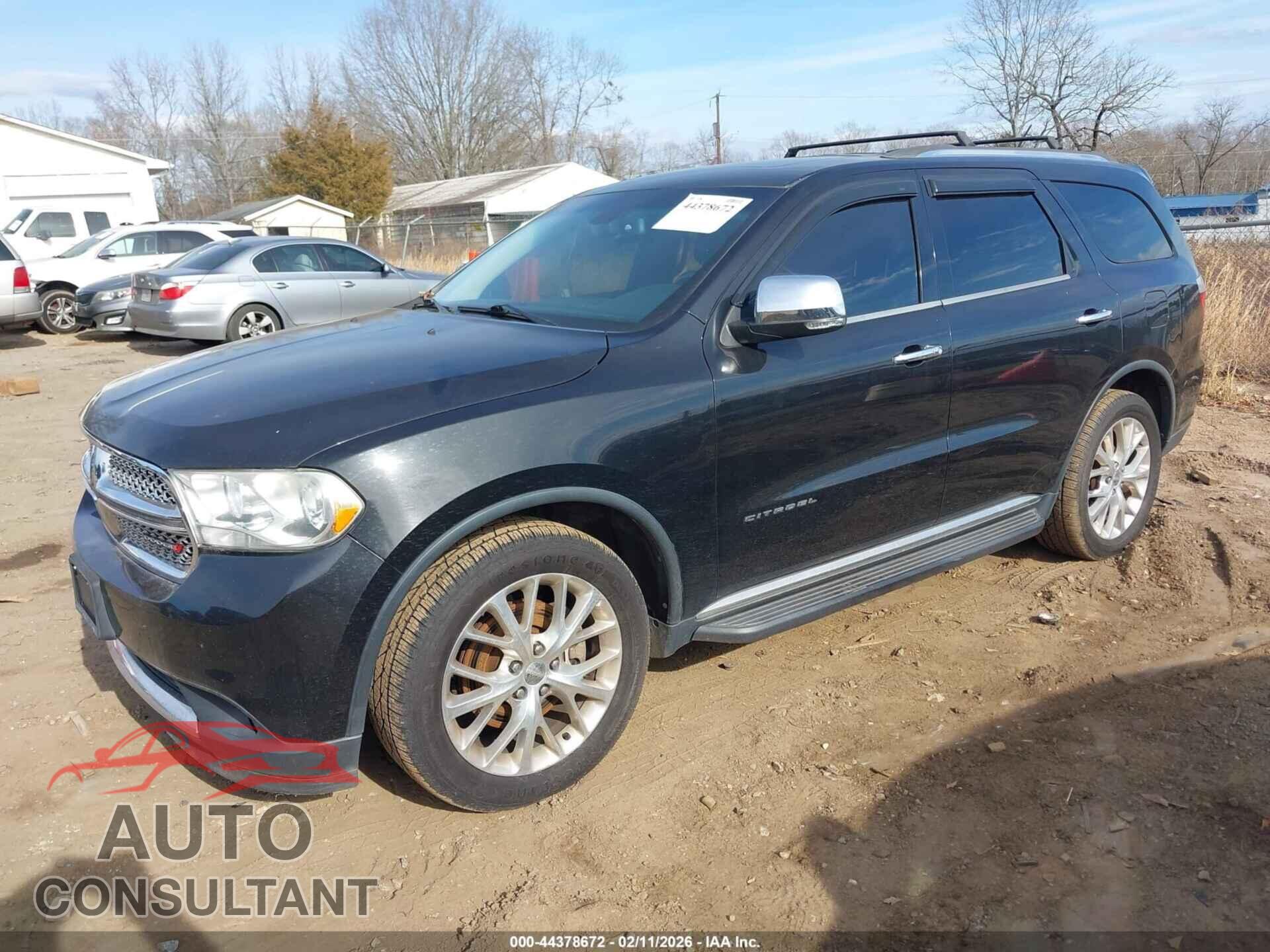 DODGE DURANGO 2012 - 1C4RDJEG1CC322673