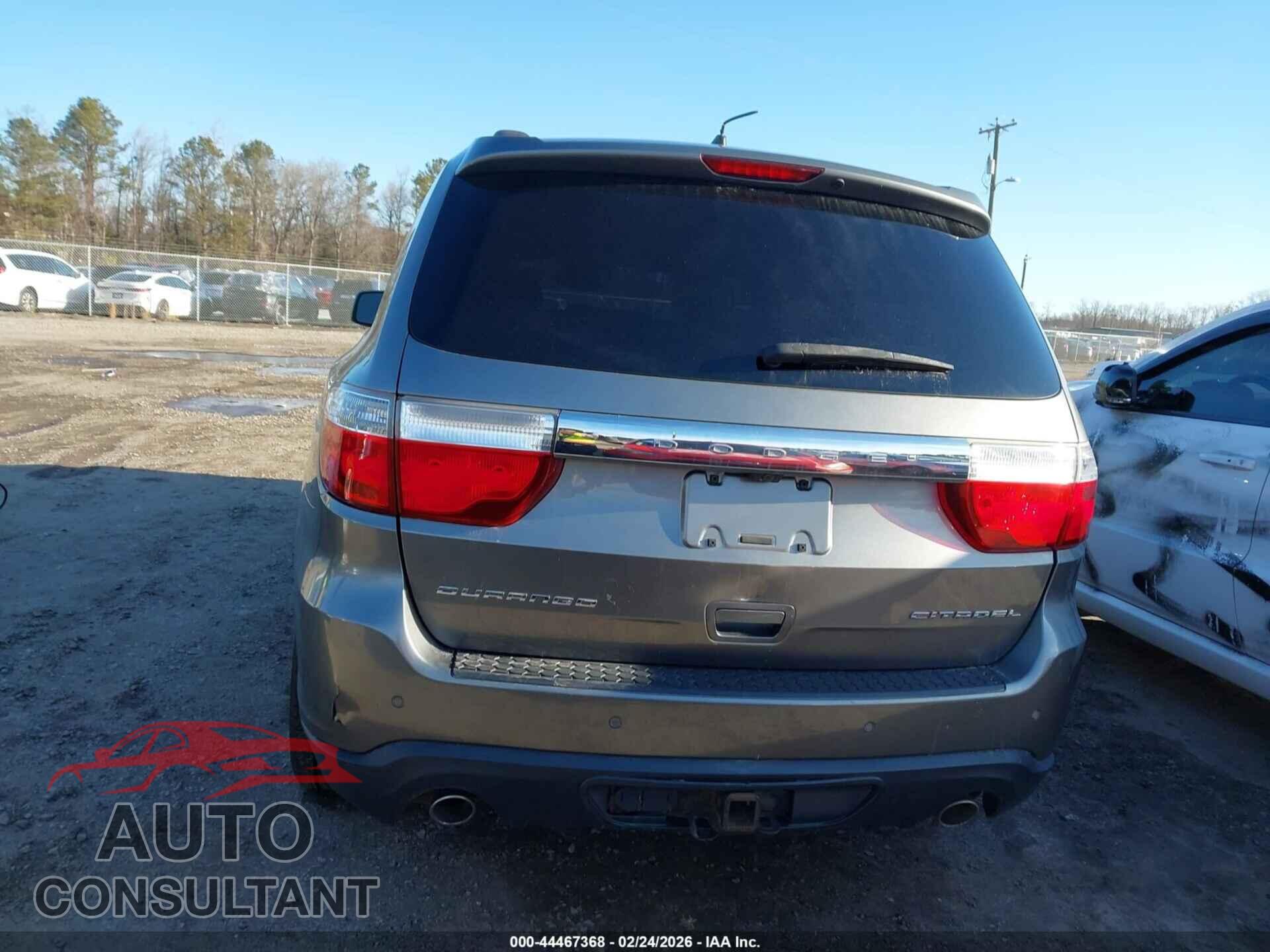 DODGE DURANGO 2011 - 1D4SD5GT2BC604521