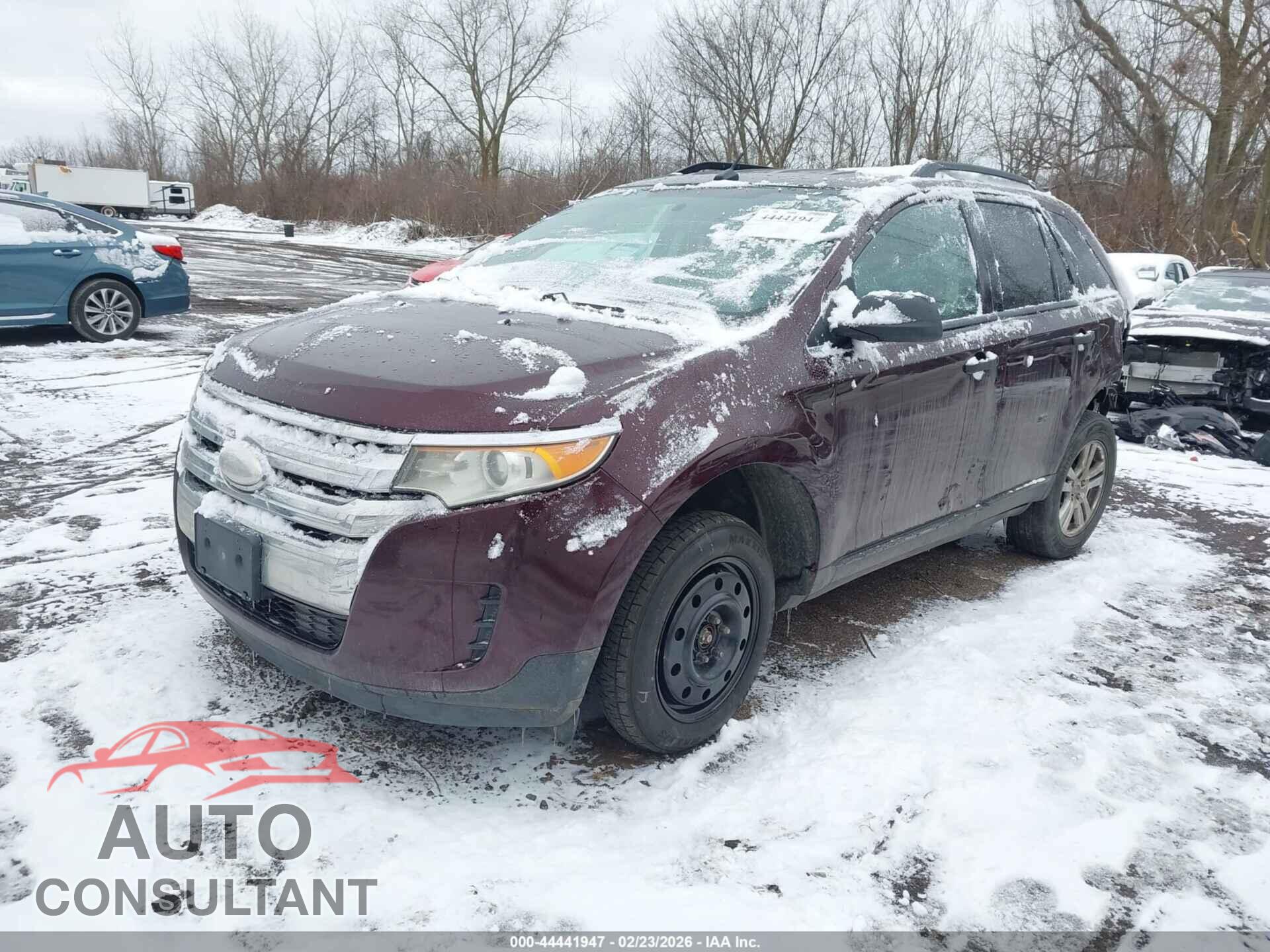 FORD EDGE 2011 - 2FMDK3GC8BBB23815