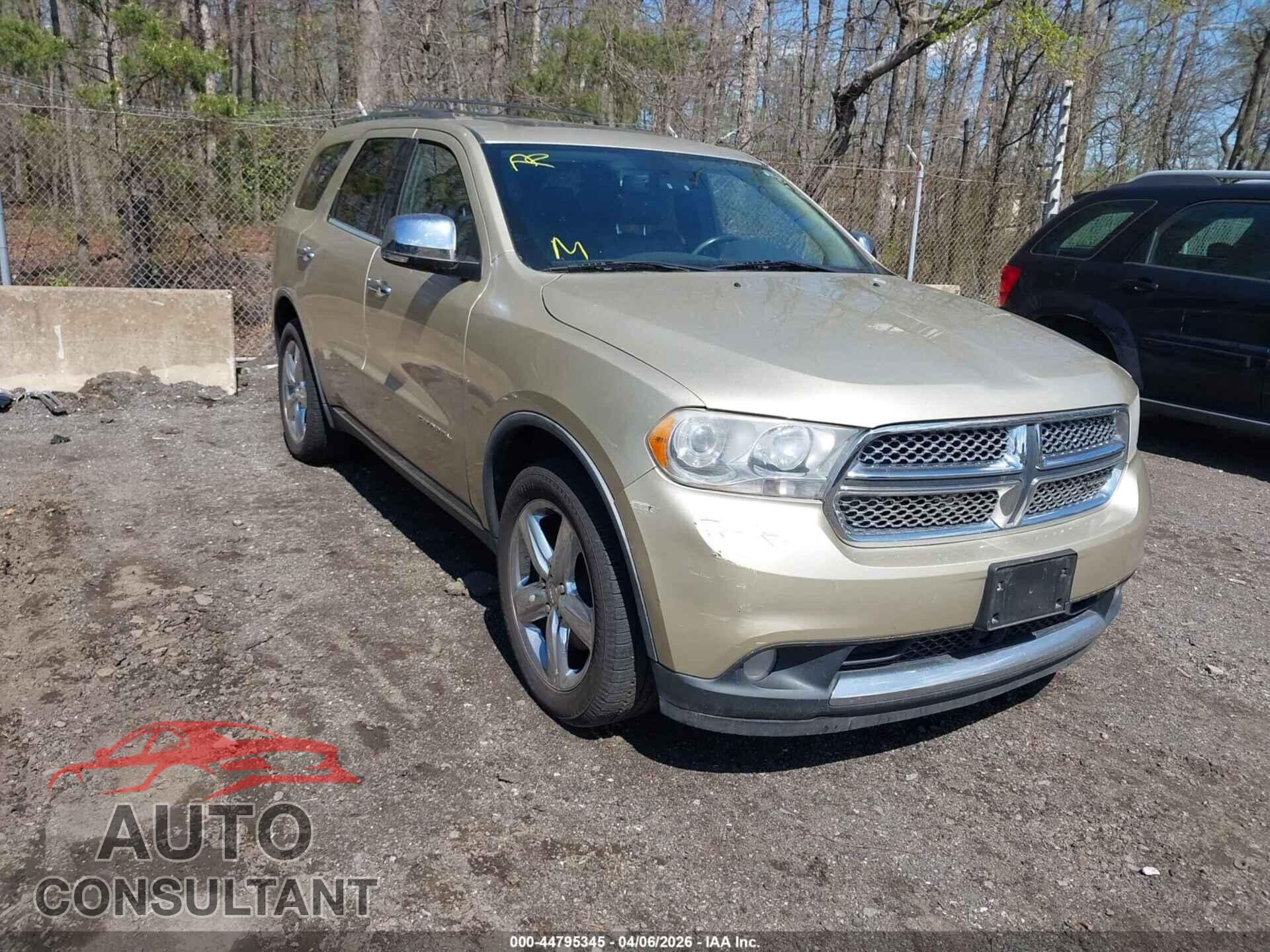 DODGE DURANGO 2012 - 1C4SDJET7CC153614