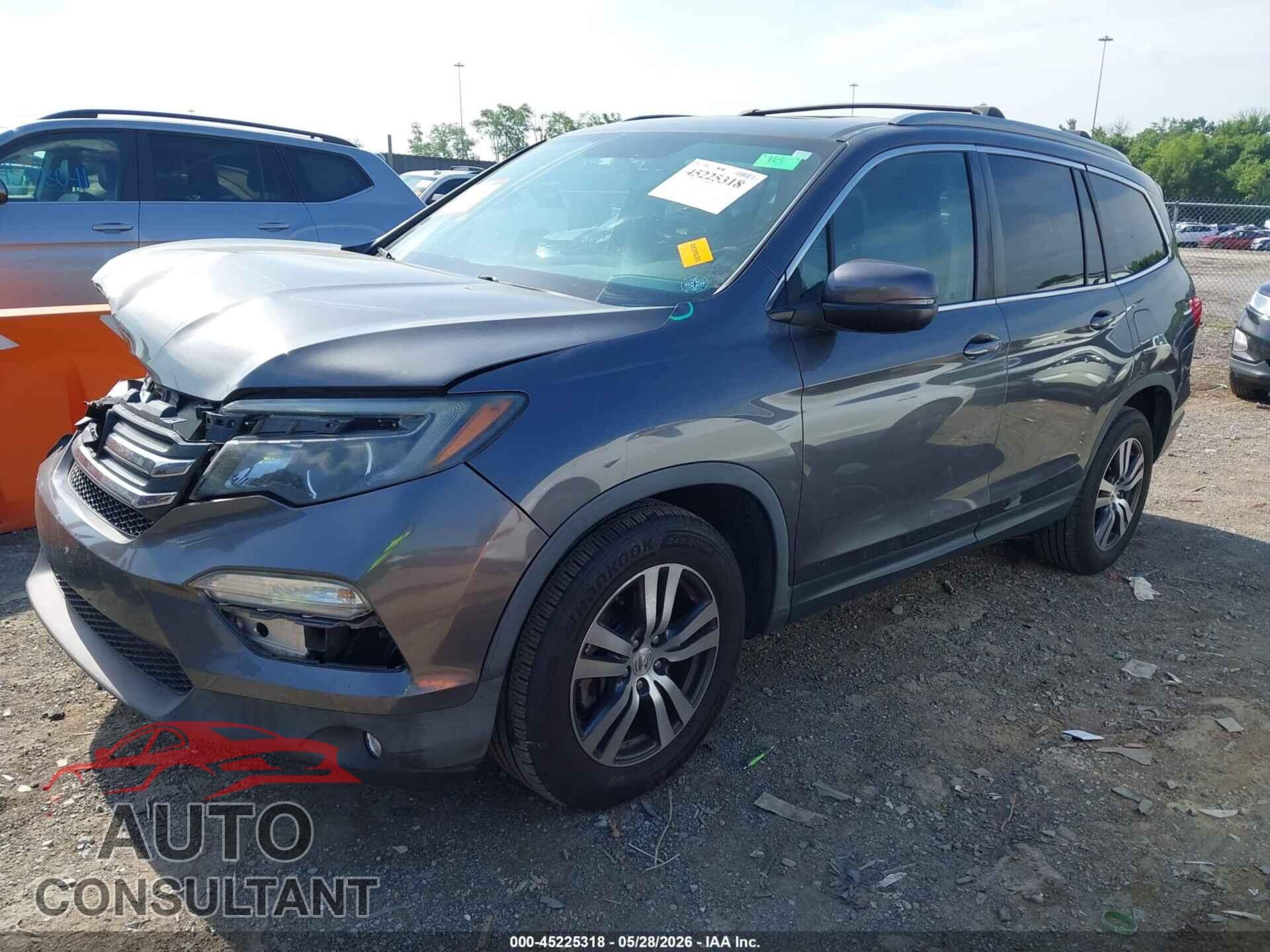 HONDA PILOT 2017 - 5FNYF6H85HB010146