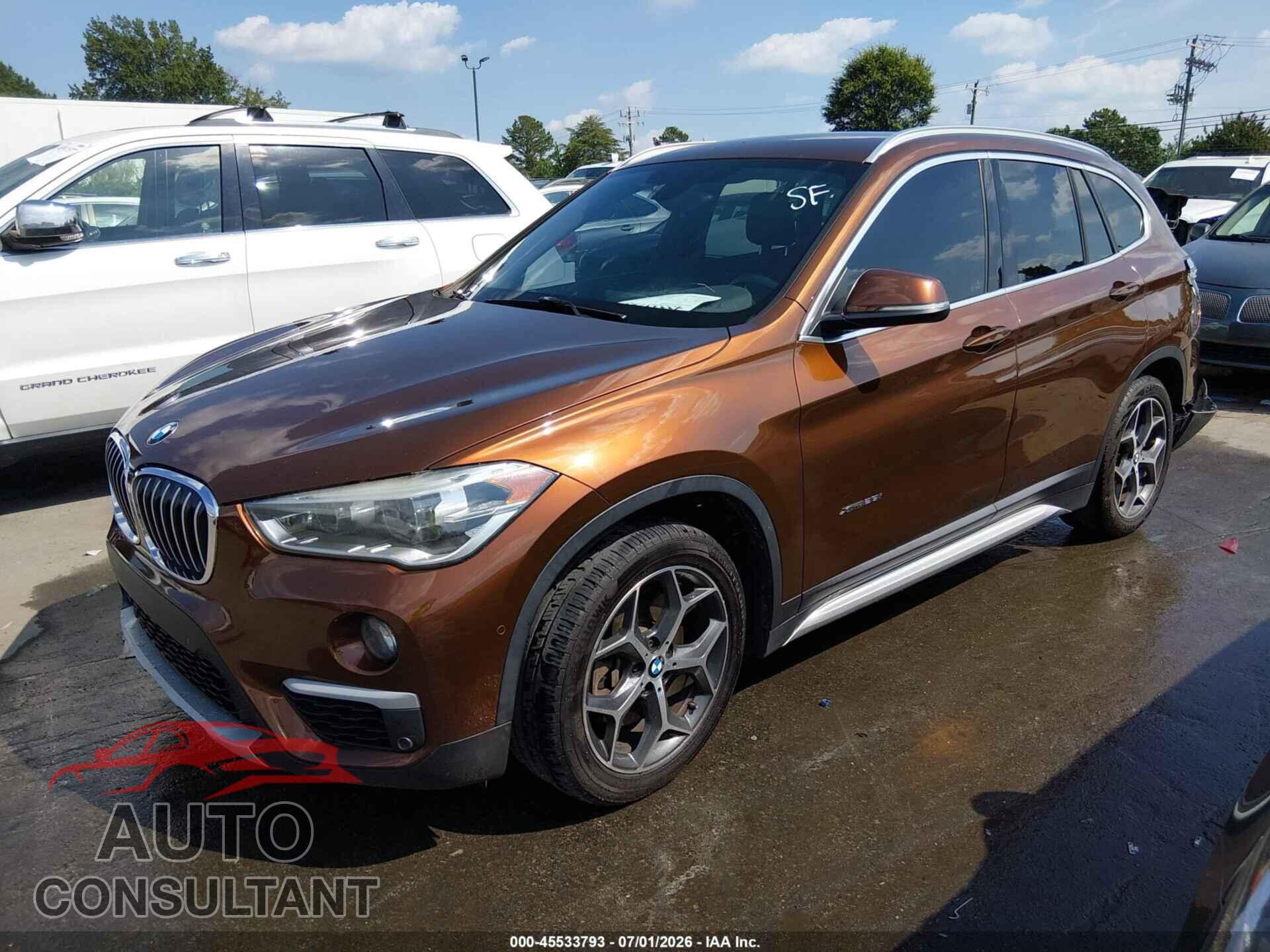 BMW X1 2017 - WBXHT3C33H5F72606