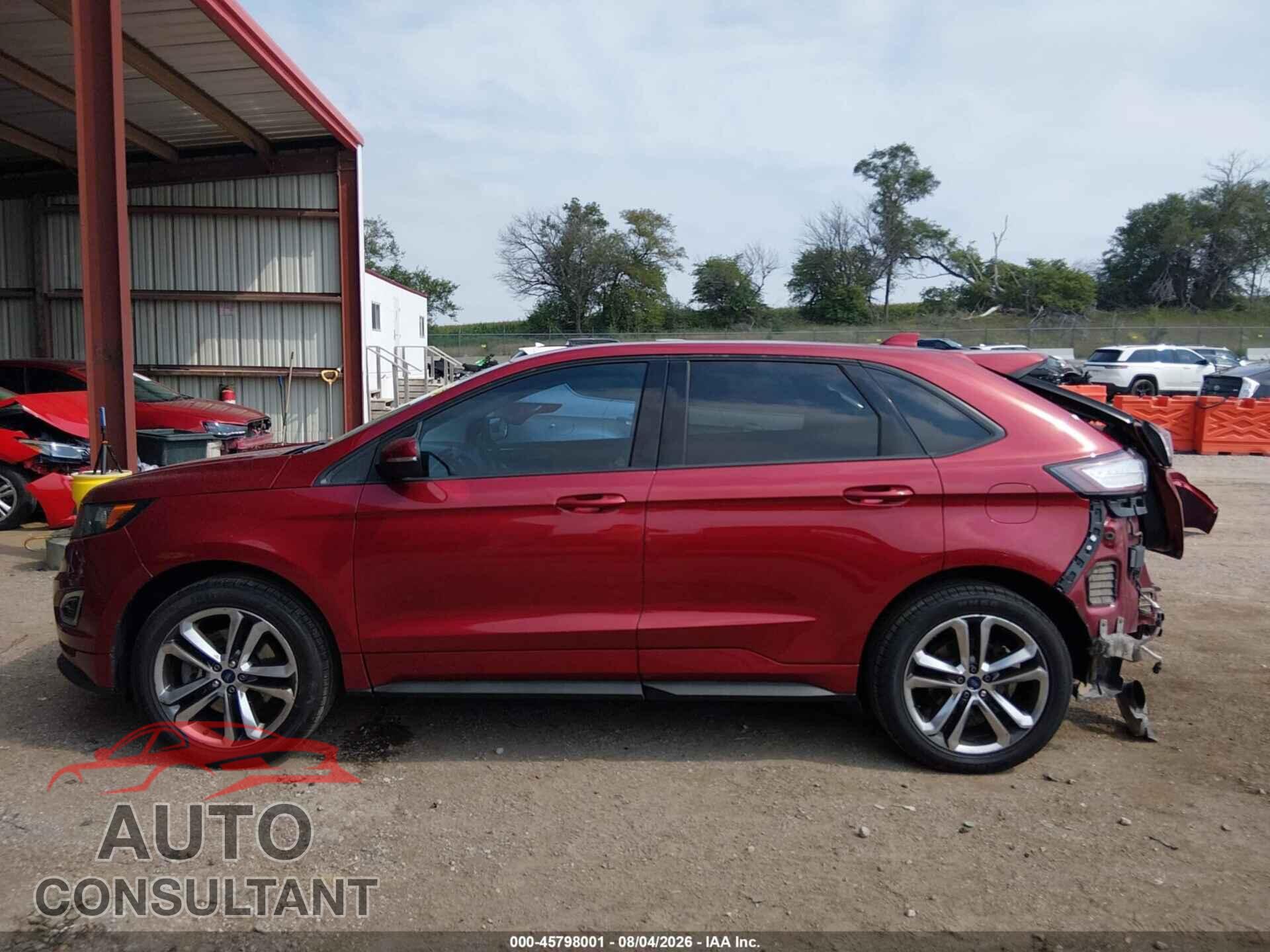 FORD EDGE 2015 - 2FMTK4AP0FBC15617
