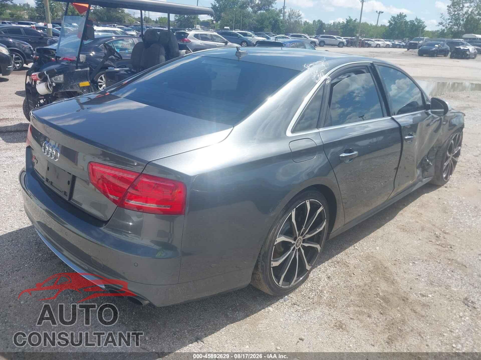 AUDI S8 2014 - WAUD2AFD3EN010928