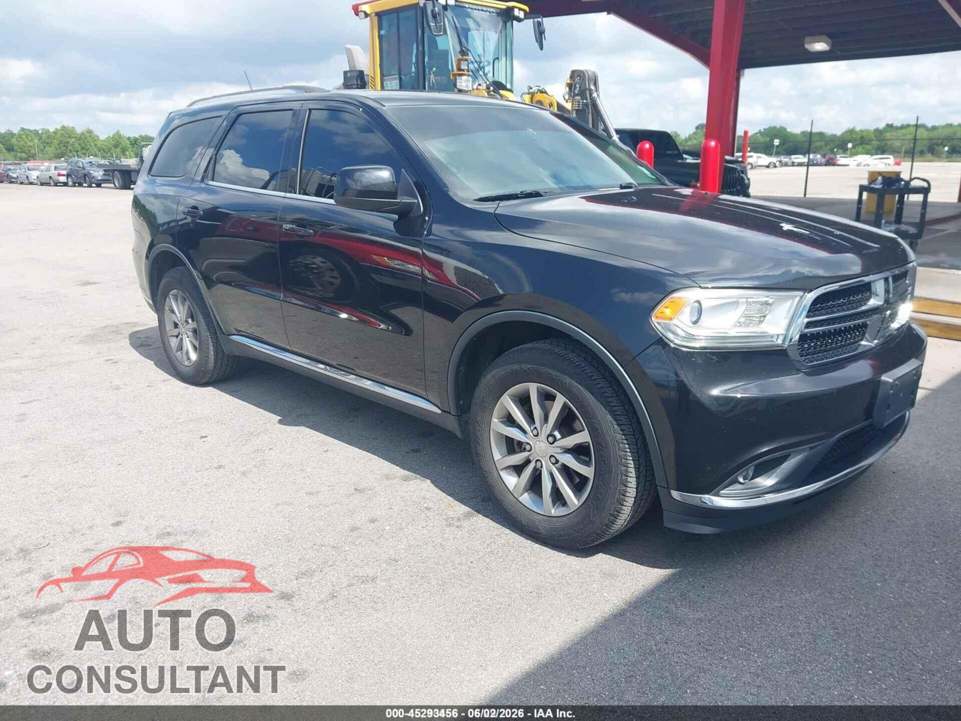 DODGE DURANGO 2016 - 1C4RDJAG2GC433051