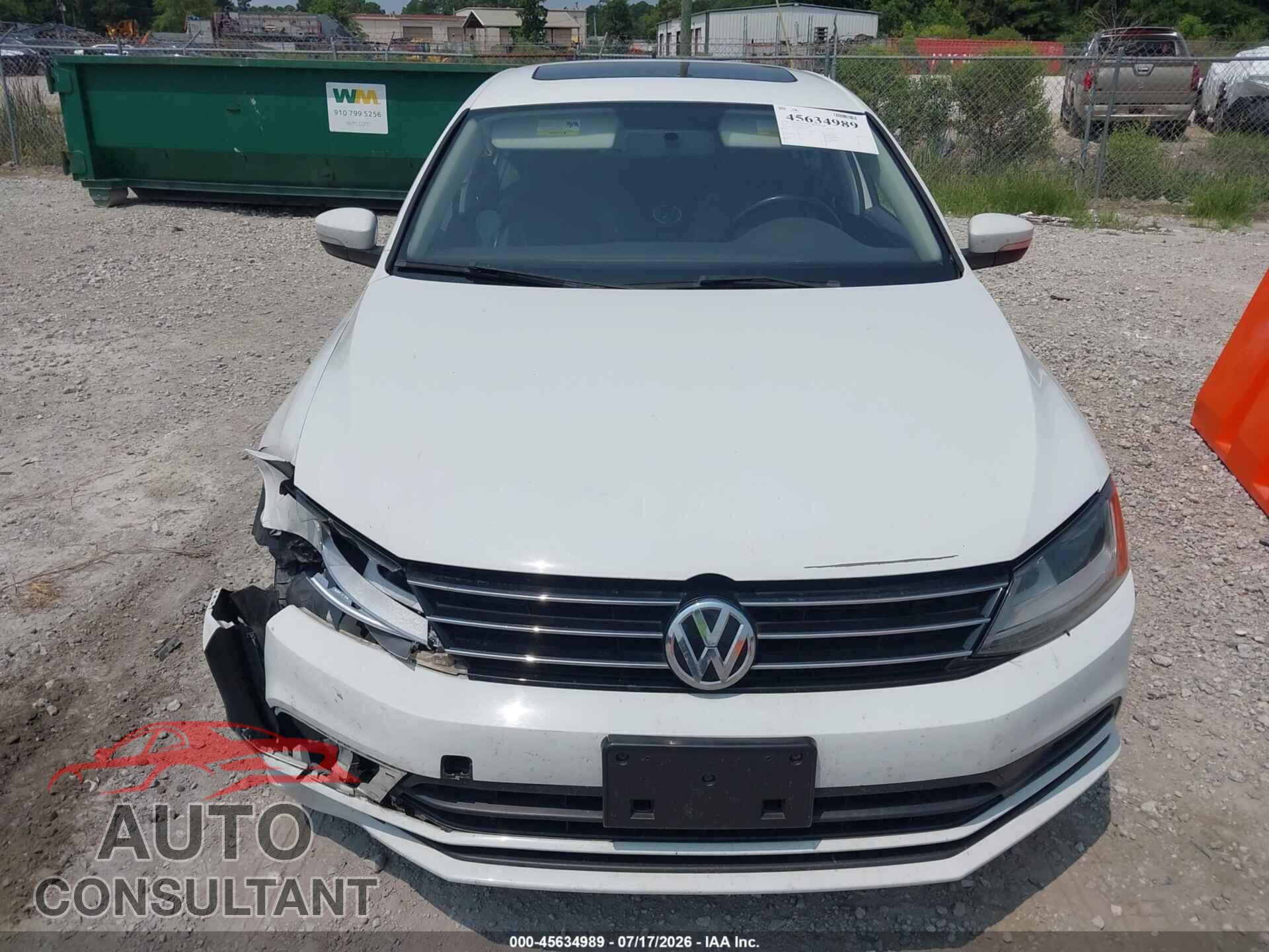 VOLKSWAGEN JETTA 2017 - 3VWB67AJ2HM209110