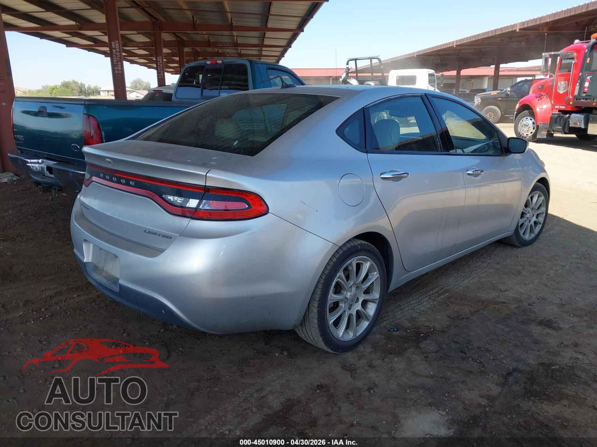 DODGE DART 2013 - 1C3CDFCA2DD324904