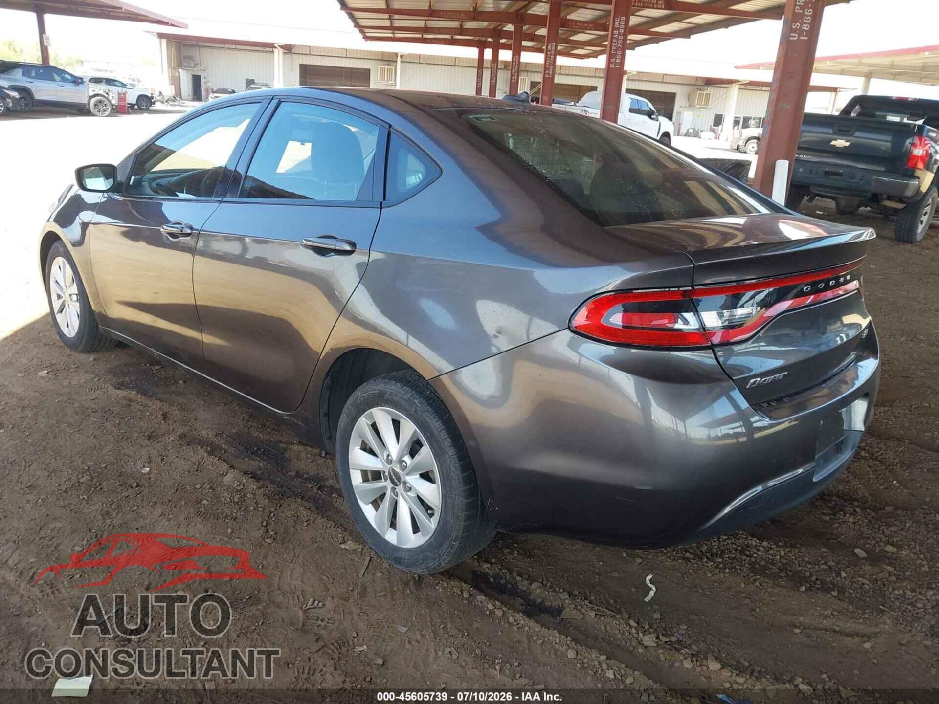 DODGE DART 2015 - 1C3CDFBB3FD281848