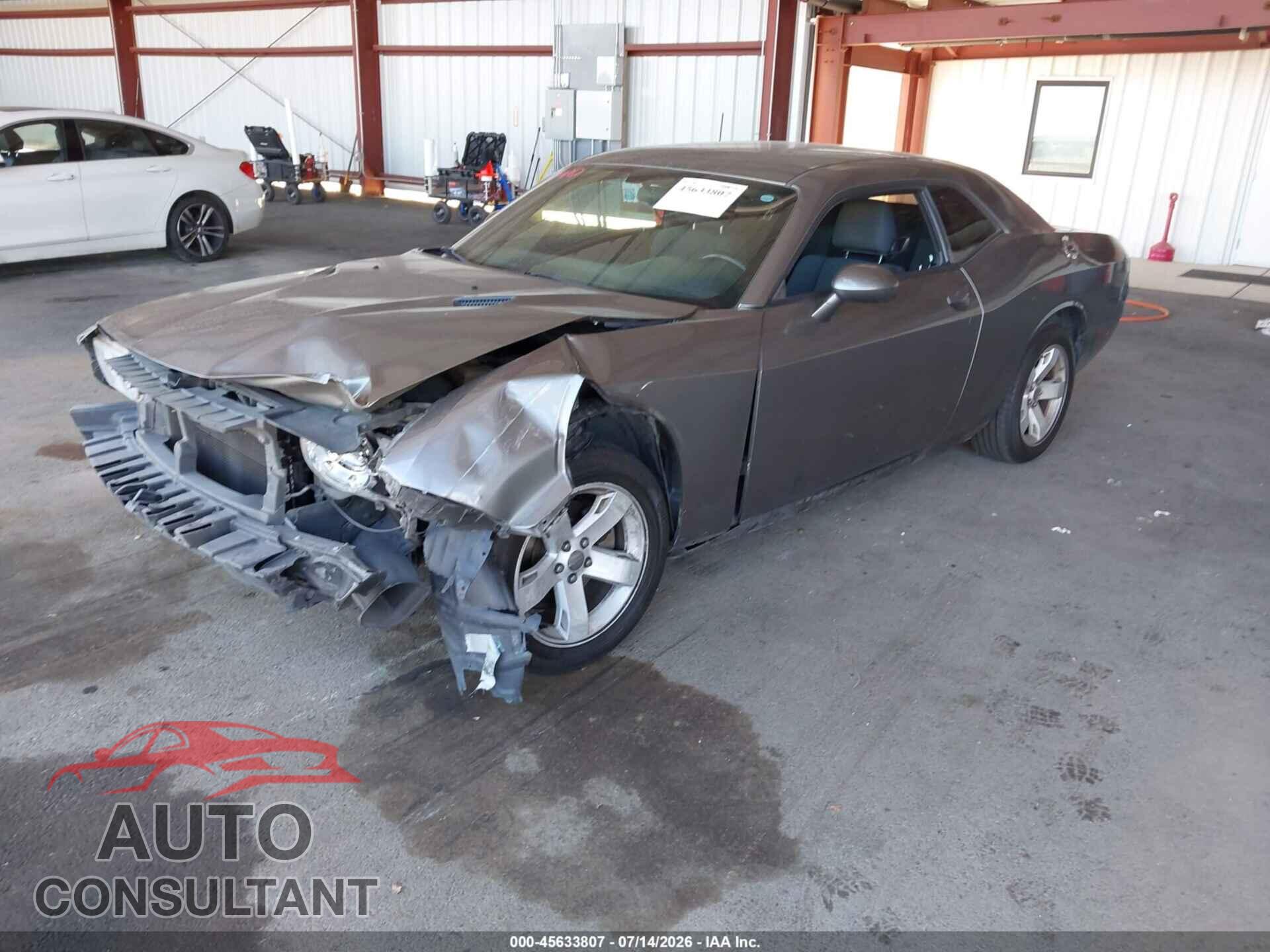 DODGE CHALLENGER 2012 - 2C3CDYAG0CH128187