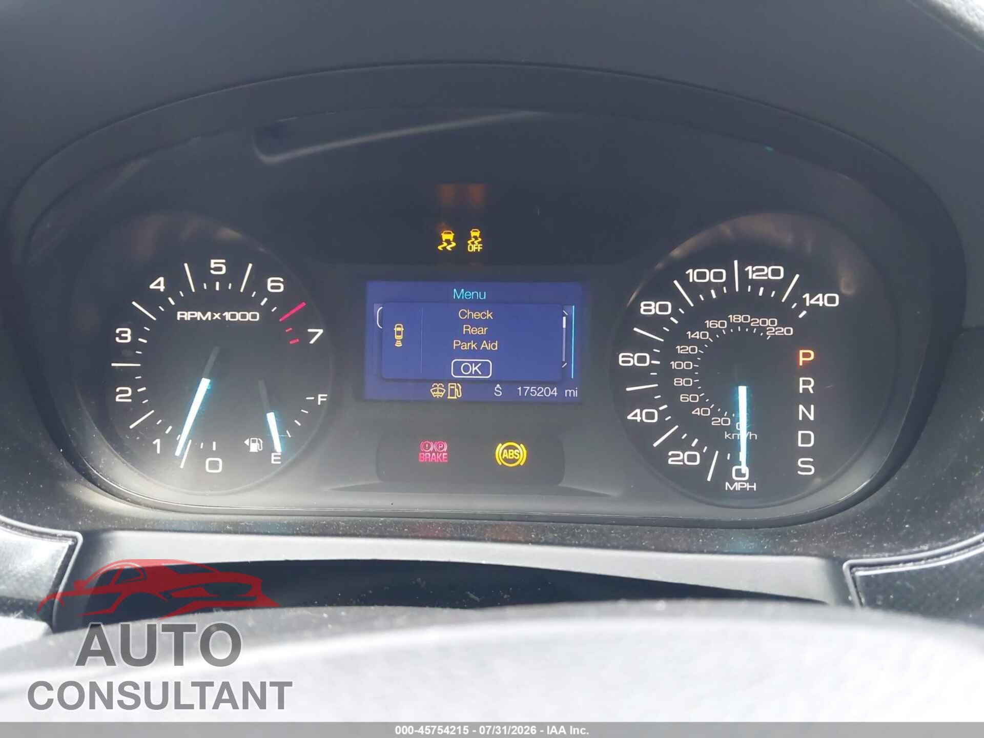 FORD EDGE 2013 - 2FMDK3GC9DBB04550