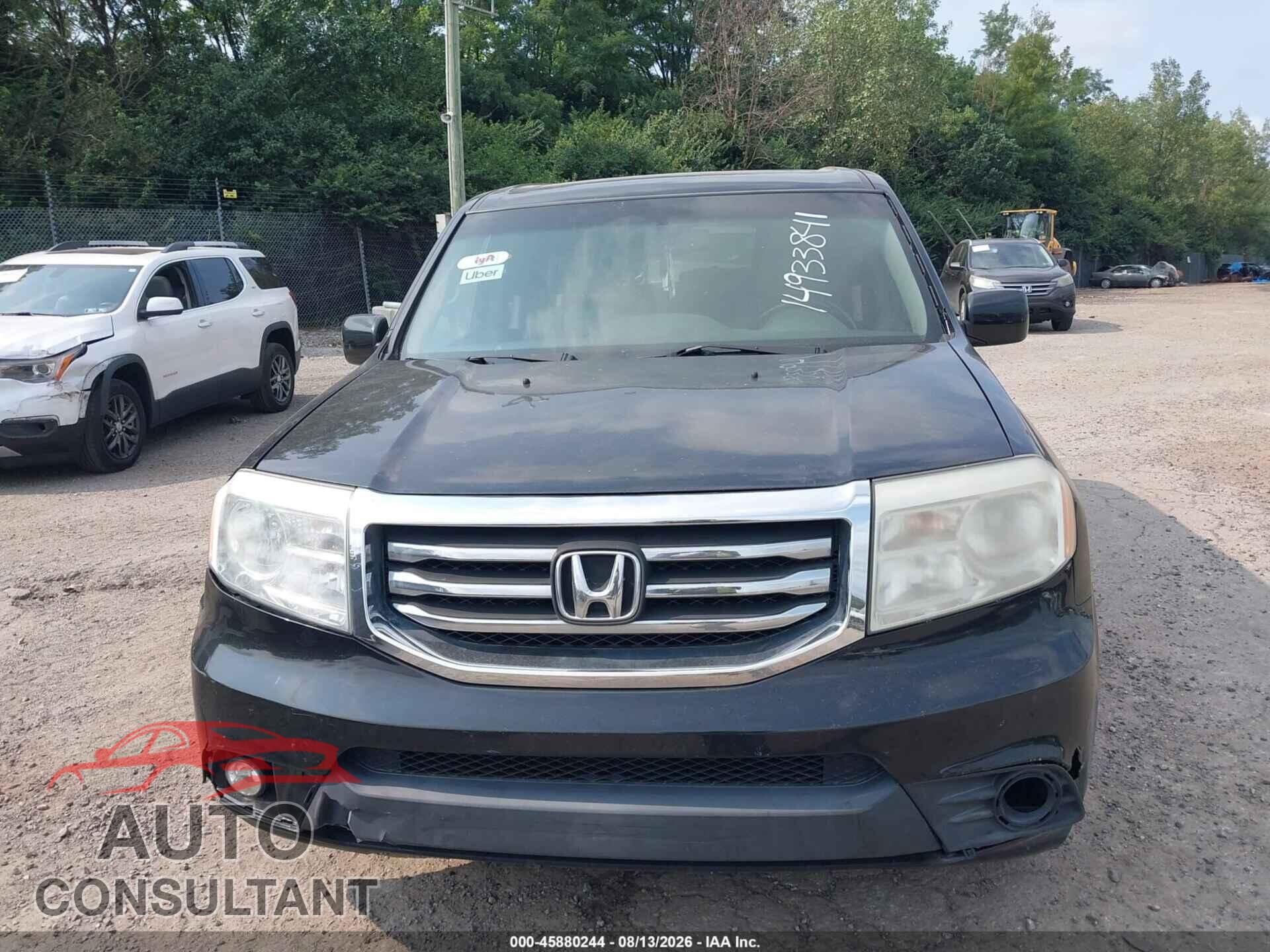 HONDA PILOT 2014 - 5FNYF4H70EB021739