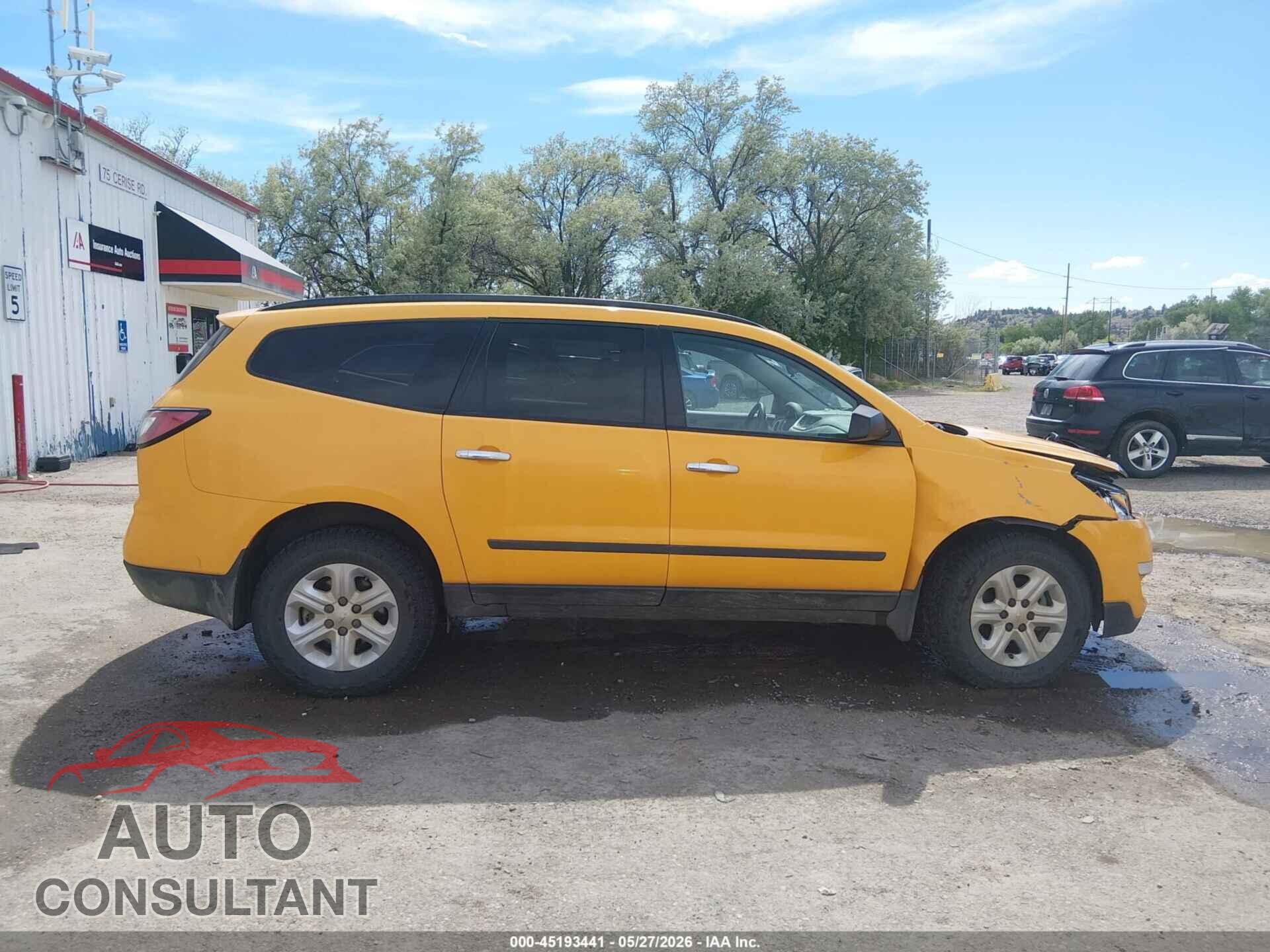 CHEVROLET TRAVERSE 2016 - 1GNKVFED5GJ320046