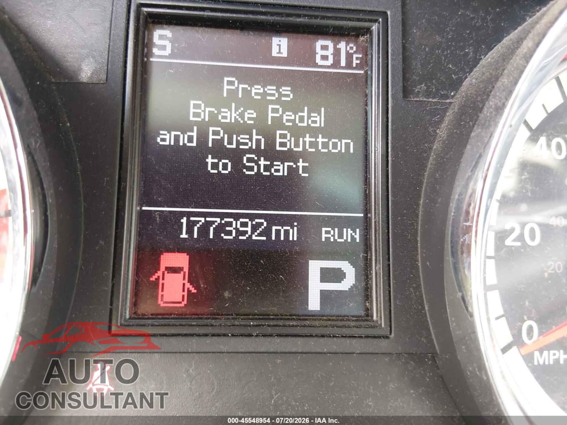 DODGE DURANGO 2011 - 1D4SD4GT4BC593144