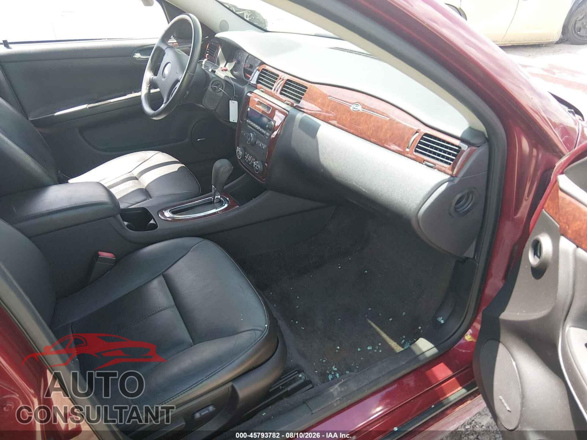 CHEVROLET IMPALA 2009 - 2G1WT57K191321237