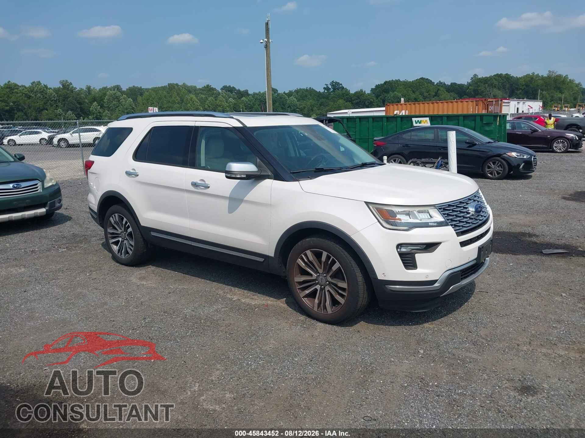 FORD EXPLORER 2018 - 1FM5K8HT5JGB63485
