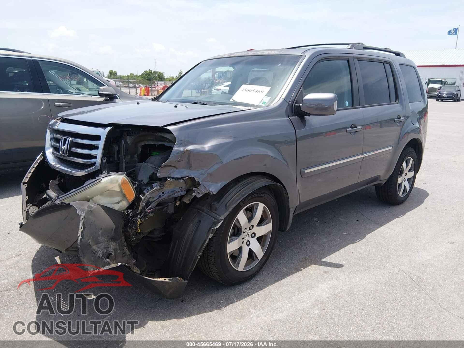 HONDA PILOT 2015 - 5FNYF3H97FB012338