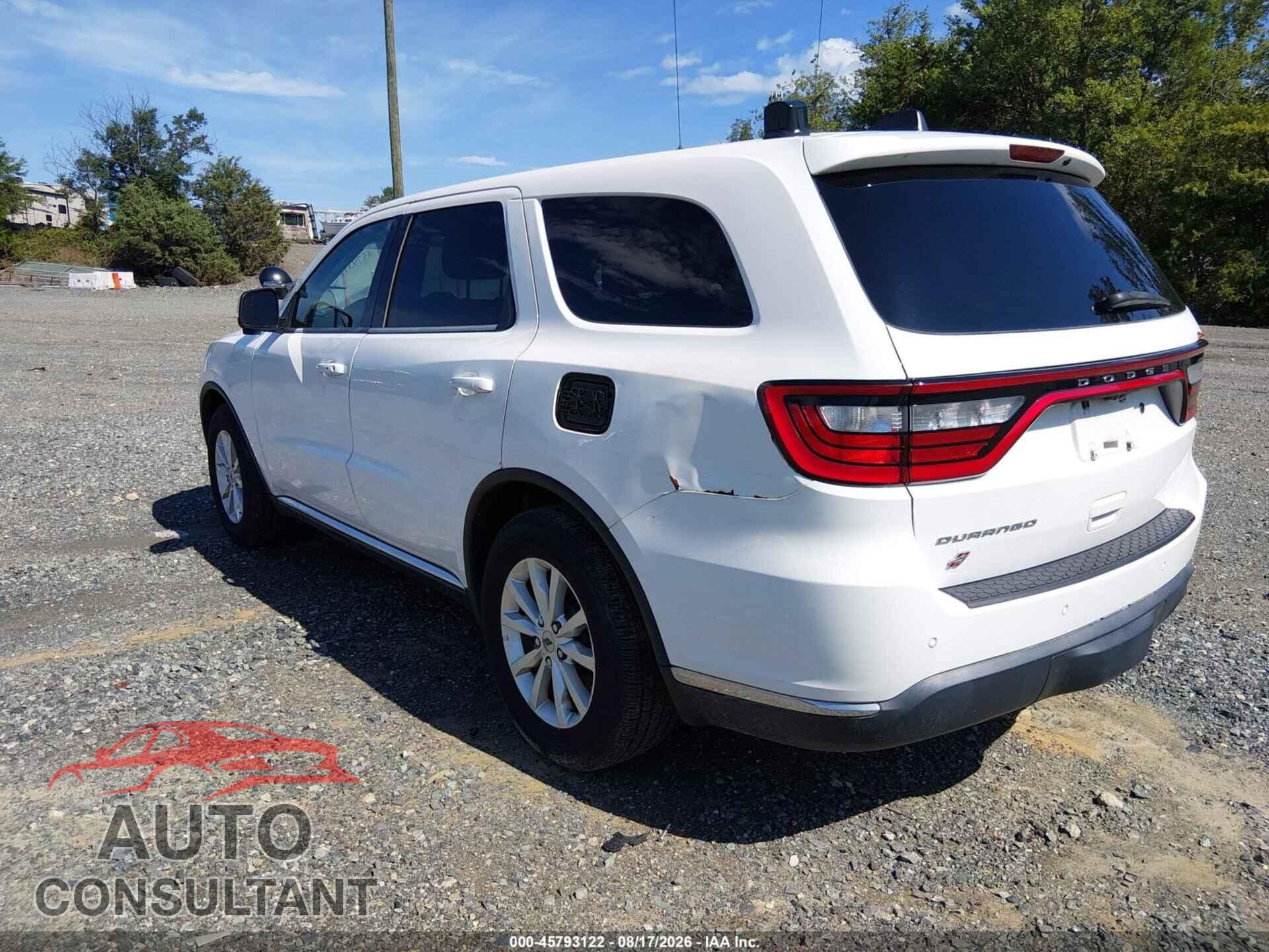 DODGE DURANGO 2020 - 1C4RDJFG3LC431666