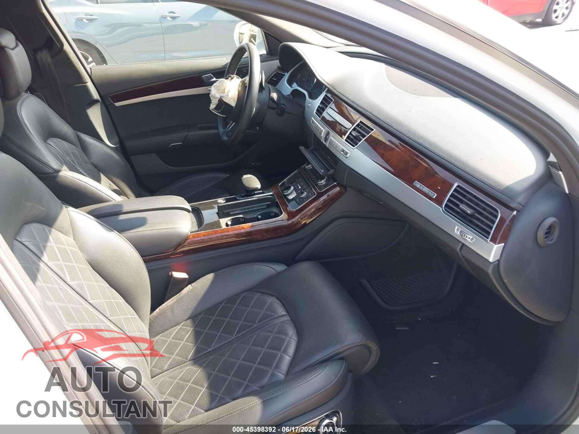 AUDI A8 2013 - WAUA2AFD6DN016997