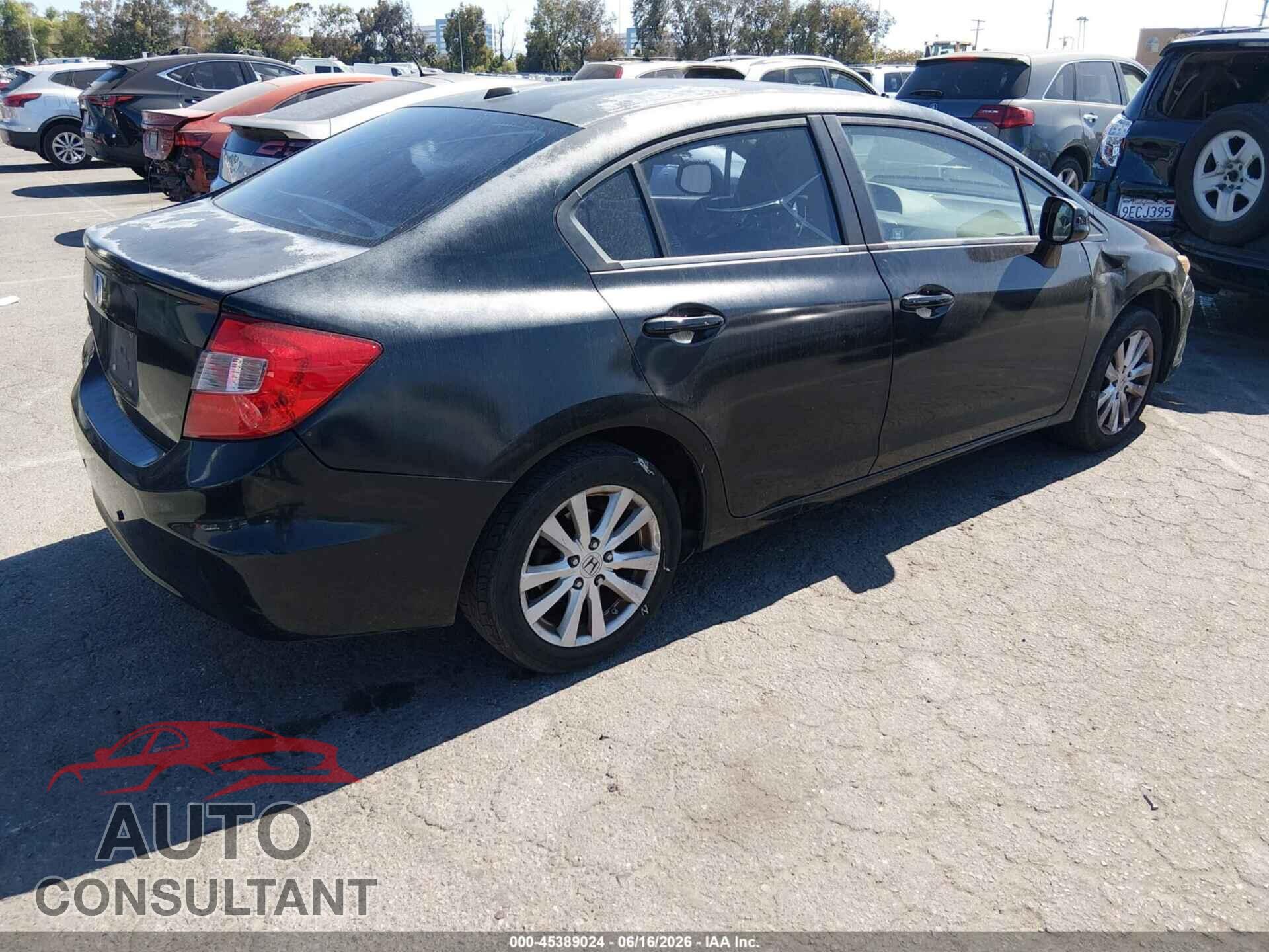 HONDA CIVIC 2012 - 2HGFB2F97CH565725