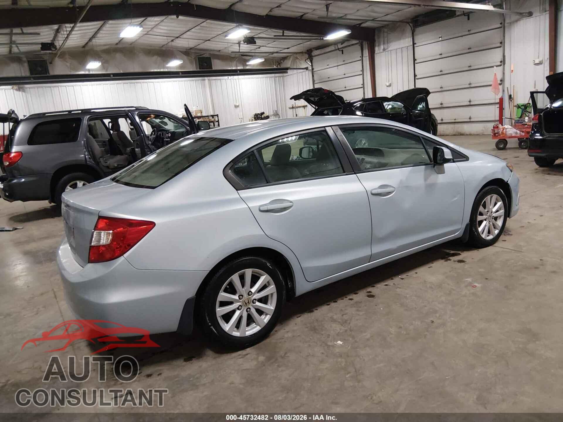 HONDA CIVIC 2012 - 19XFB2F96CE045946