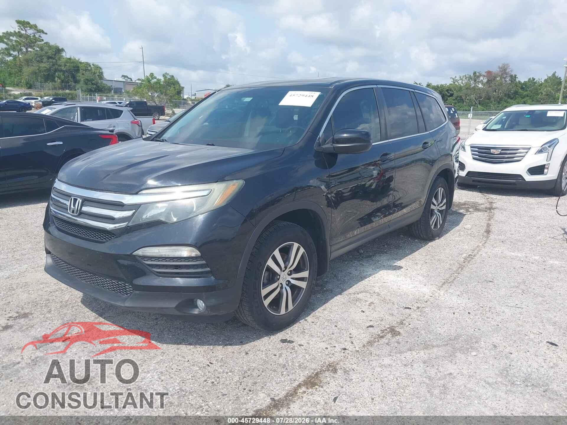 HONDA PILOT 2017 - 5FNYF5H53HB007603