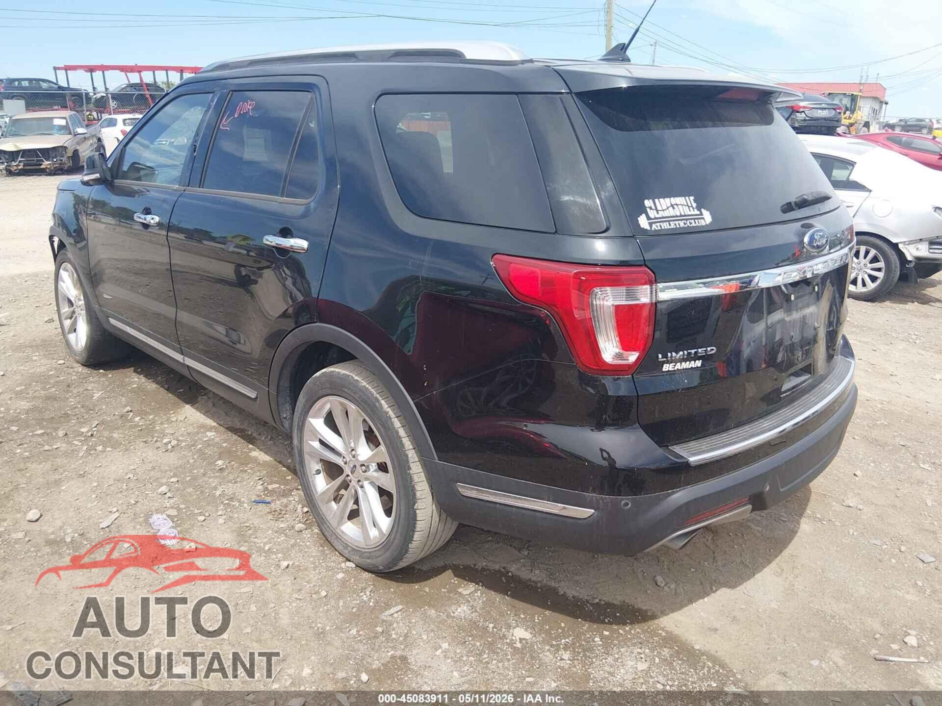 FORD EXPLORER 2018 - 1FM5K7F89JGB74921