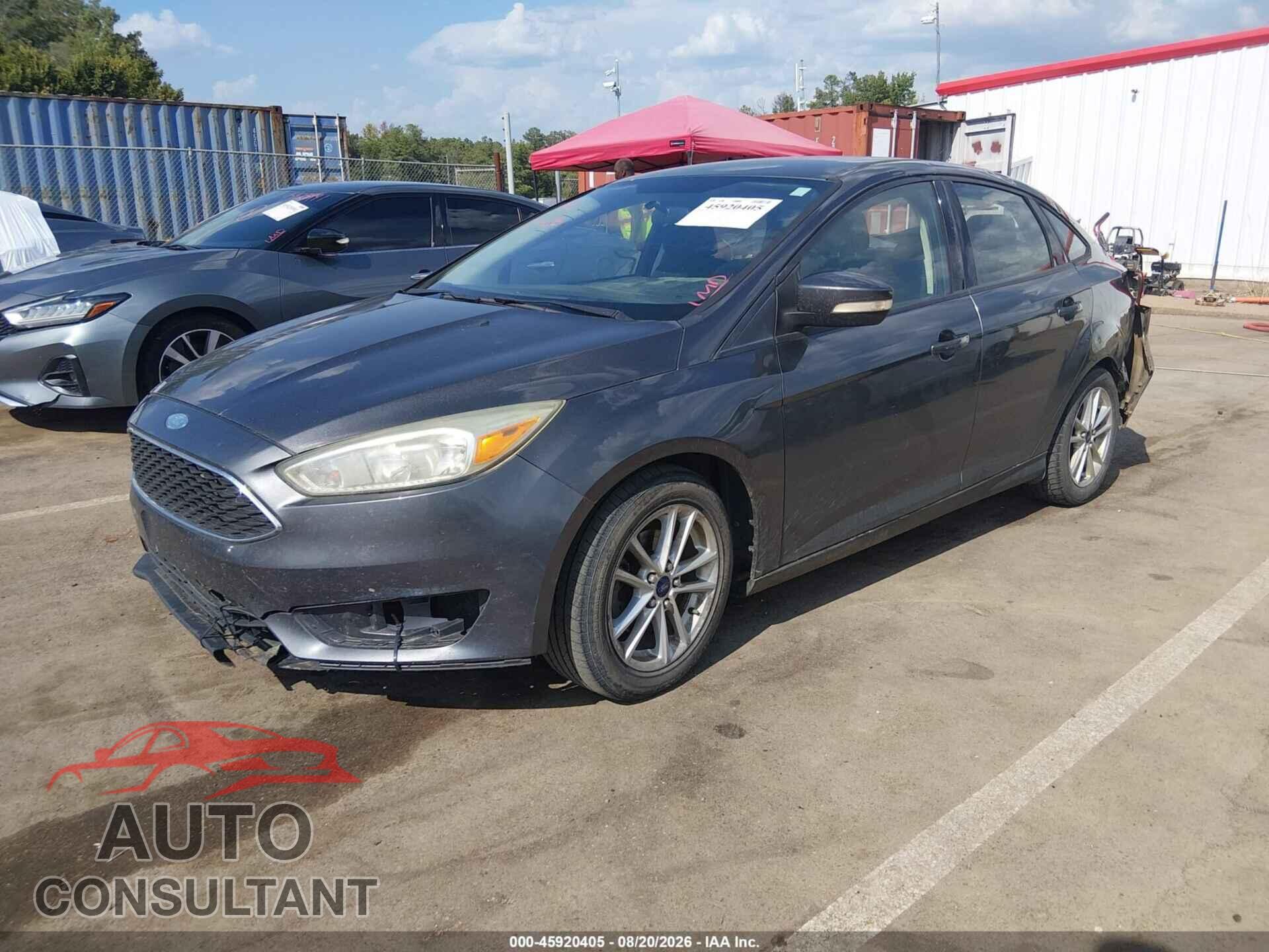 FORD FOCUS 2015 - 1FADP3F25FL263590