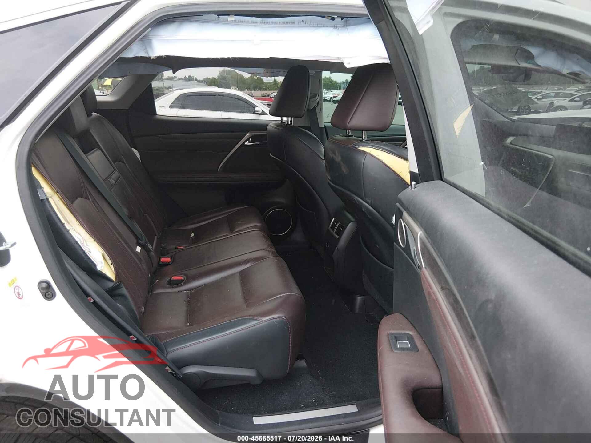 LEXUS RX 2017 - 2T2ZZMCA2HC059041