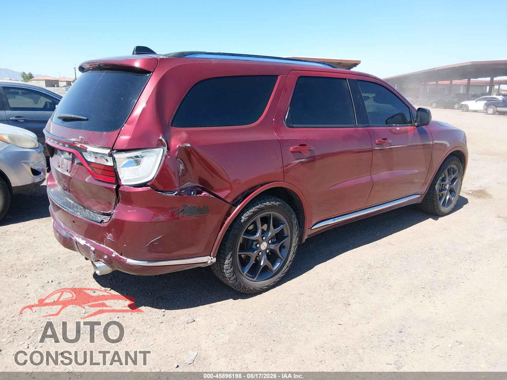DODGE DURANGO 2018 - 1C4RDHAG9JC306877