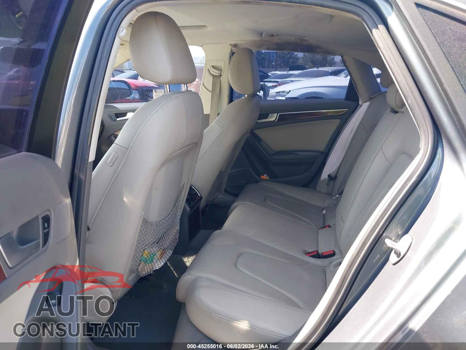 AUDI A4 2012 - WAUEFAFL2CA120180