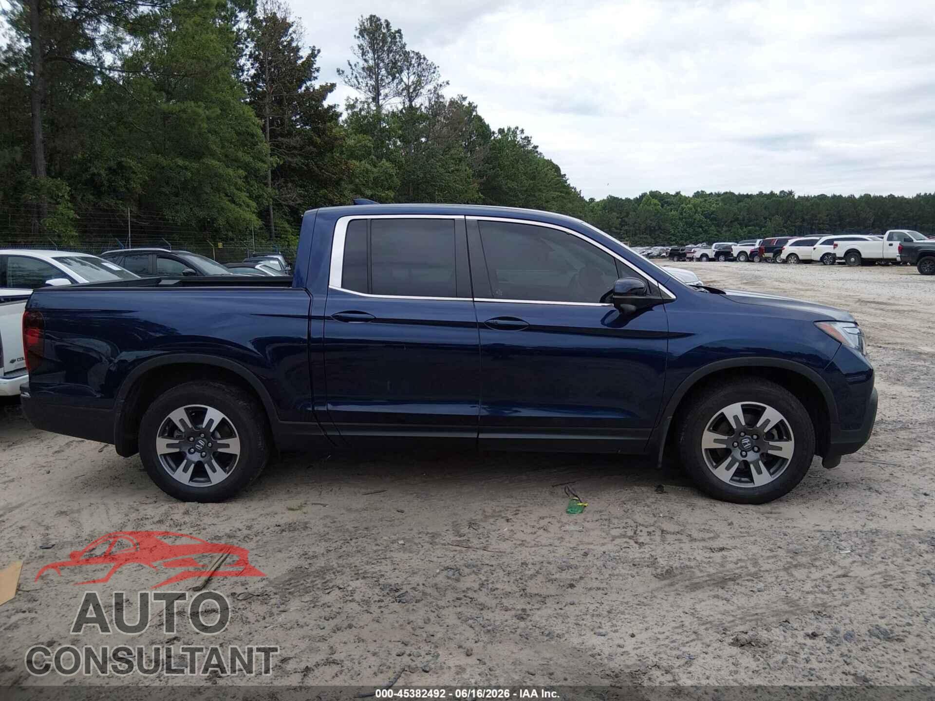 HONDA RIDGELINE 2018 - 5FPYK2F62JB001889