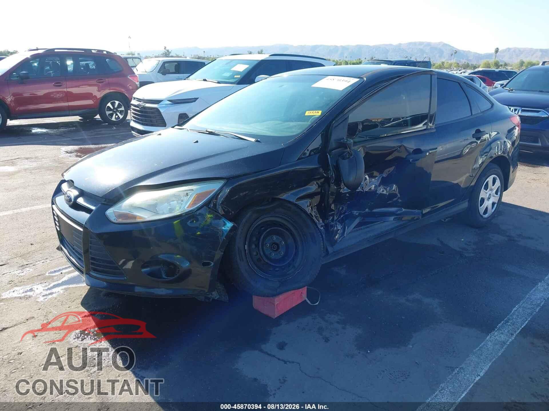 FORD FOCUS 2013 - 1FADP3E2XDL313771