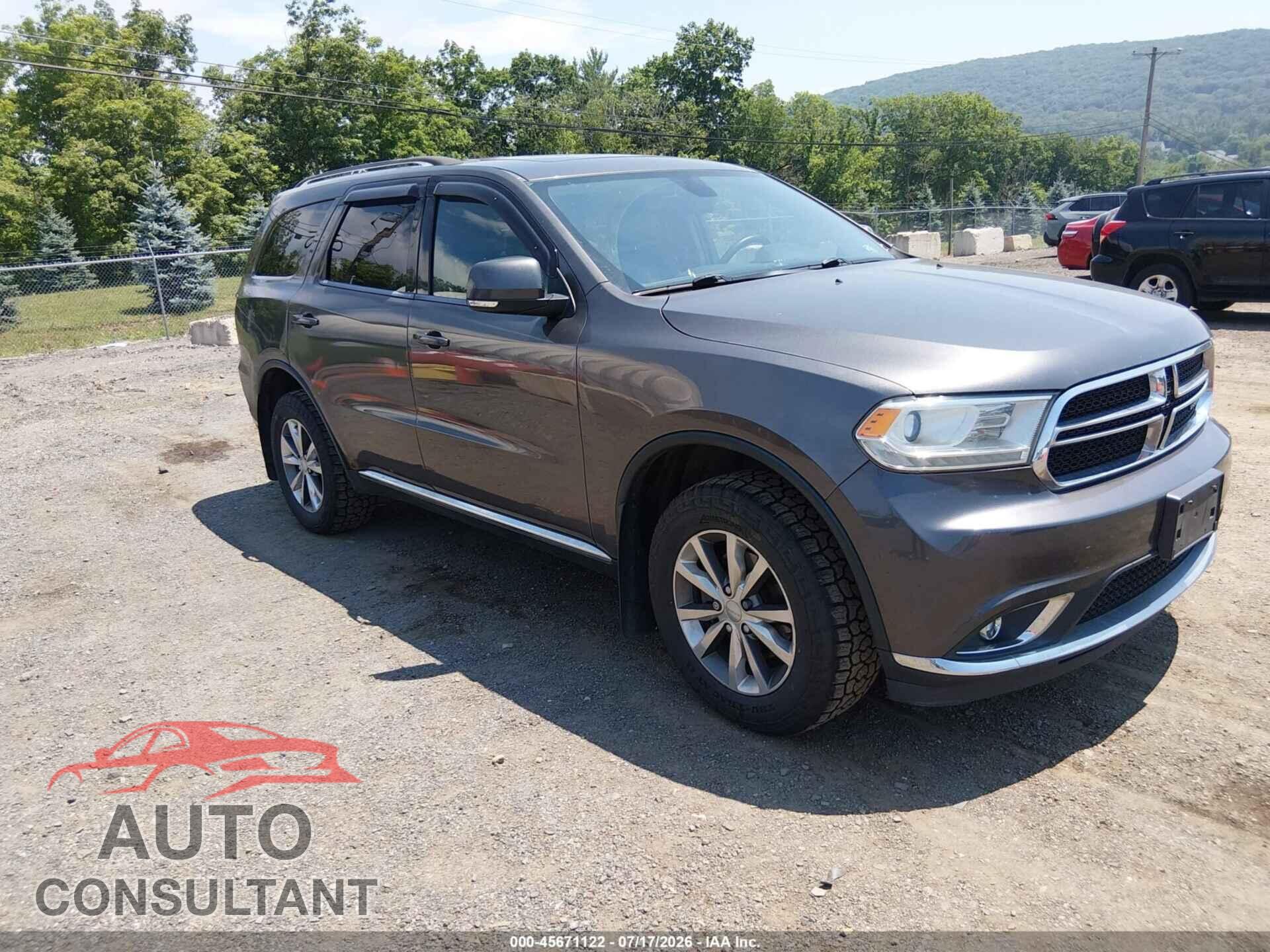 DODGE DURANGO 2014 - 1C4RDJDG1EC563332