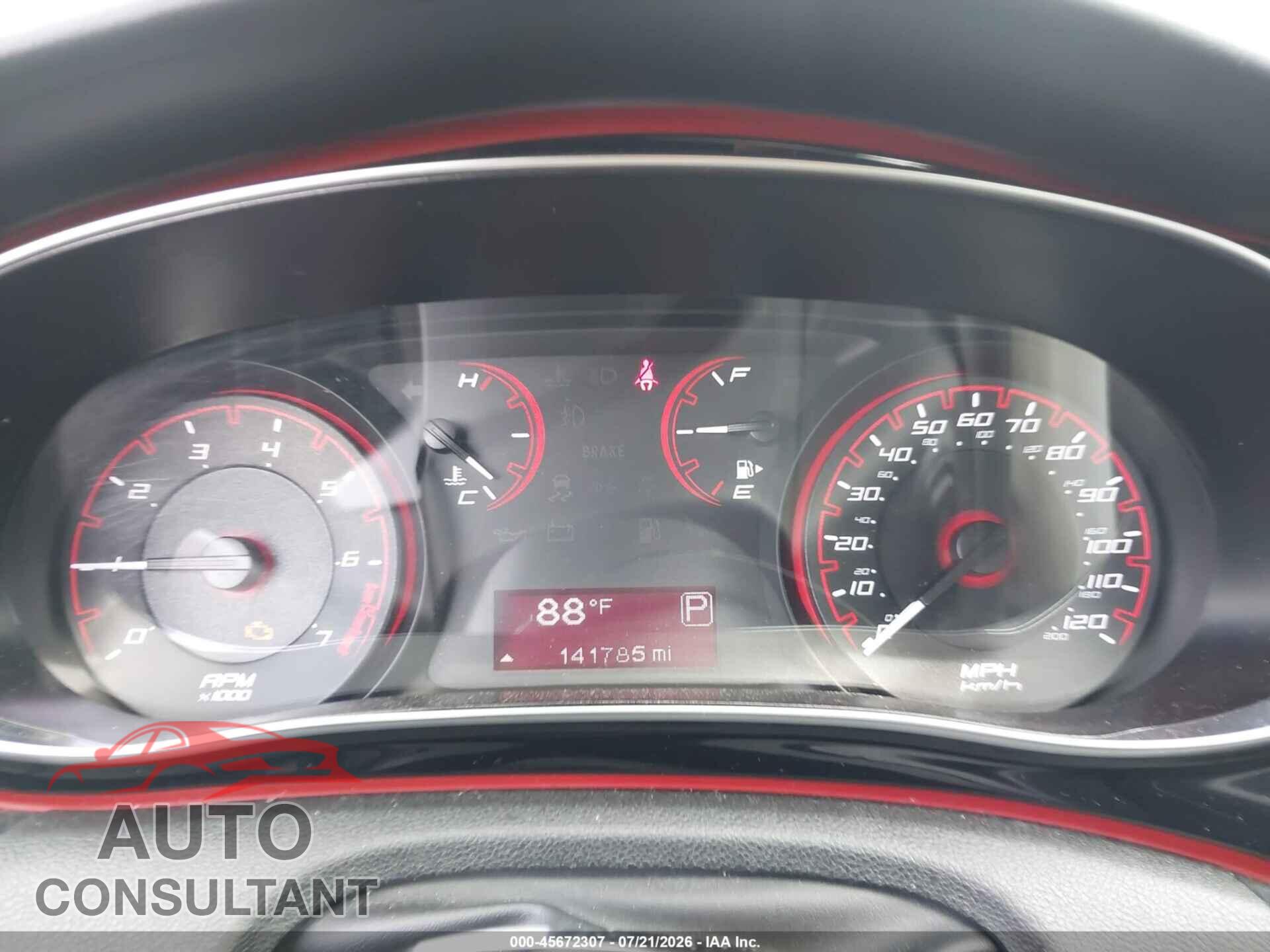 DODGE DART 2015 - 1C3CDFBB5FD362494