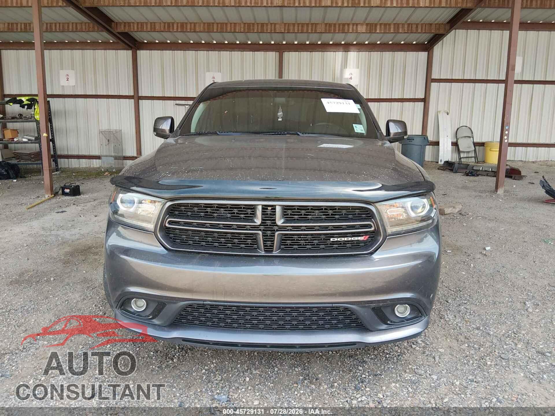DODGE DURANGO 2017 - 1C4RDHDGXHC869507