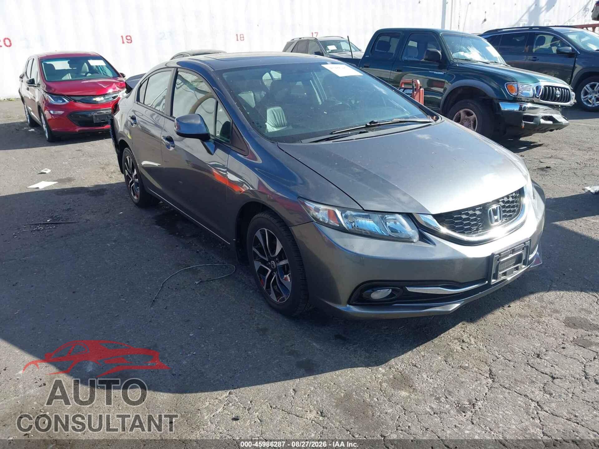 HONDA CIVIC 2013 - 19XFB2F92DE281804