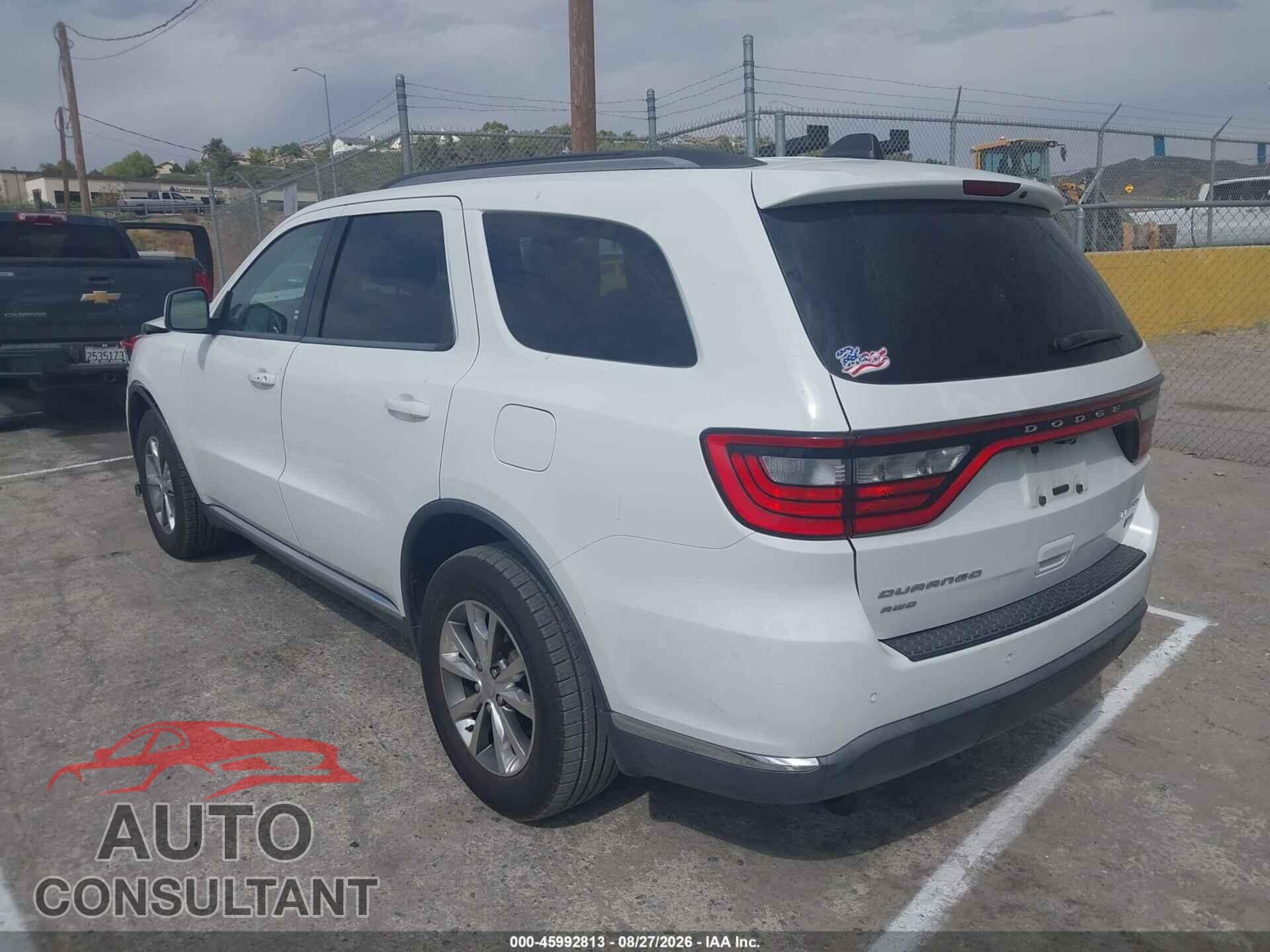DODGE DURANGO 2015 - 1C4RDJDG8FC885659