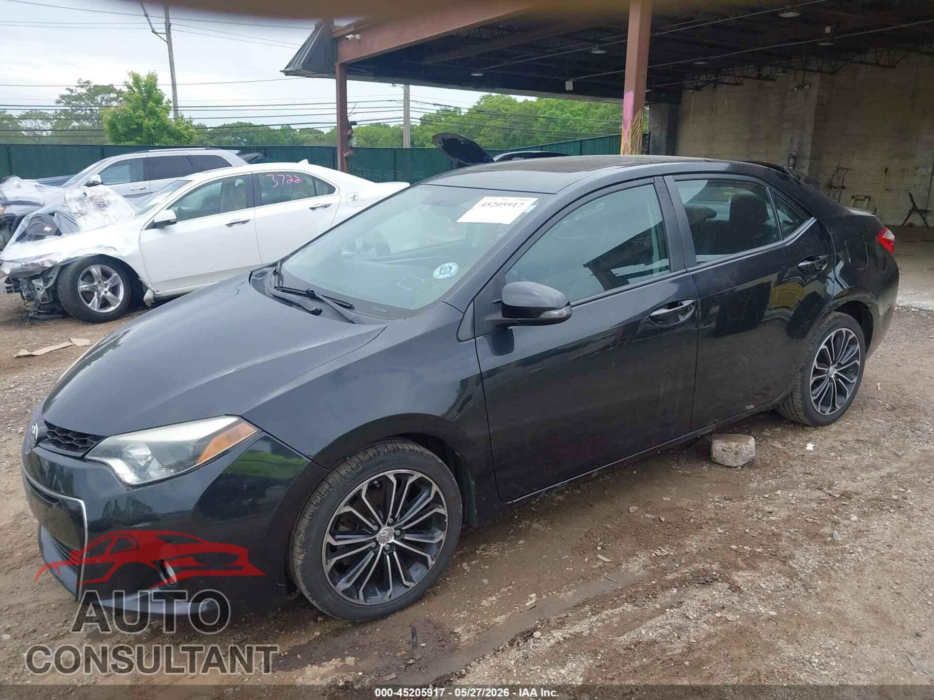 TOYOTA COROLLA 2015 - 2T1BURHEXFC372364