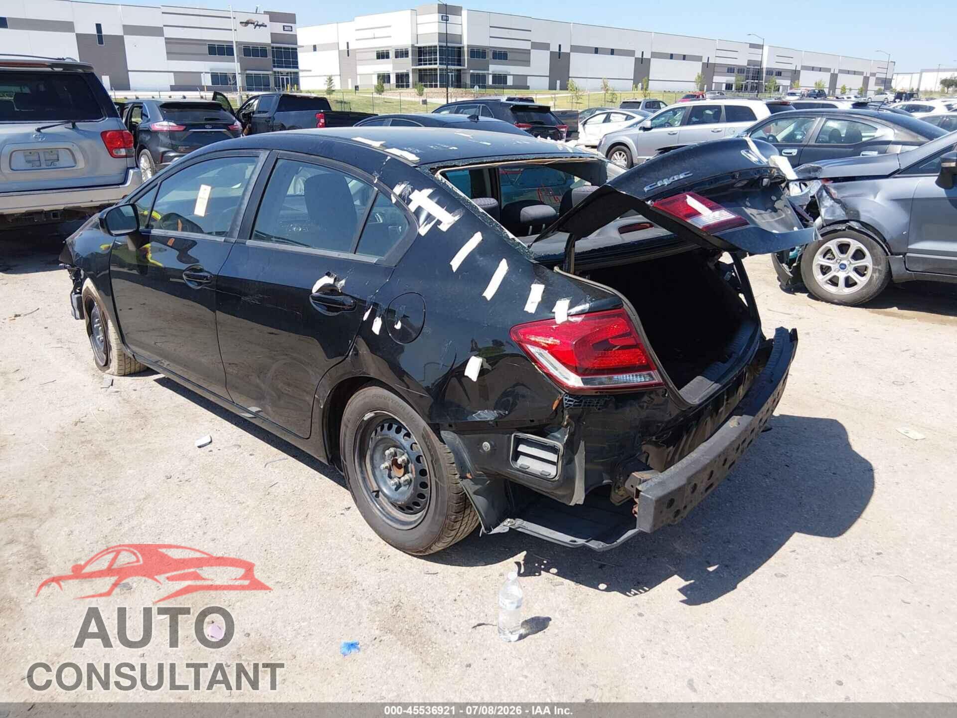 HONDA CIVIC 2014 - 19XFB2F55EE080414