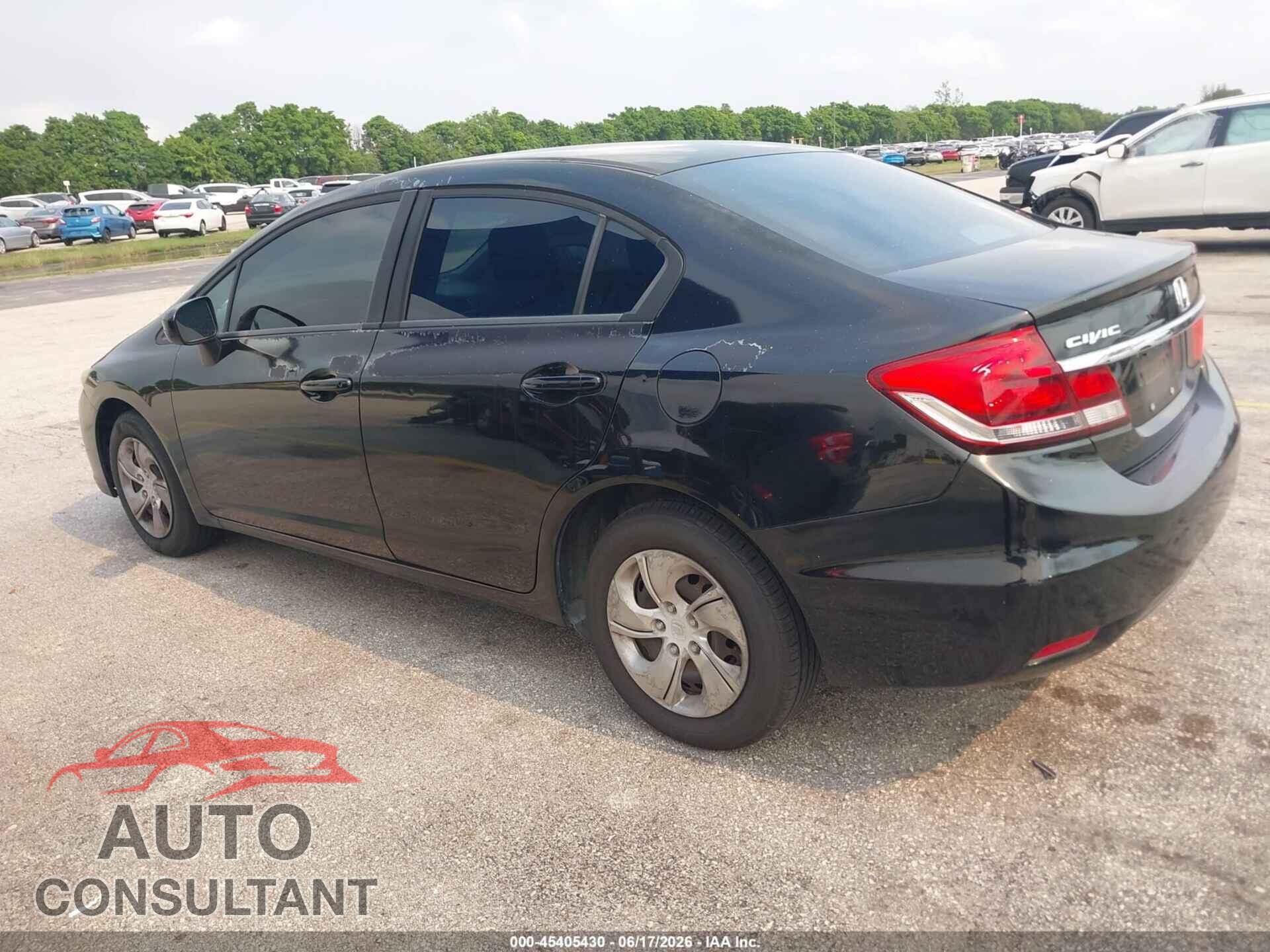 HONDA CIVIC 2014 - 19XFB2F58EE036732