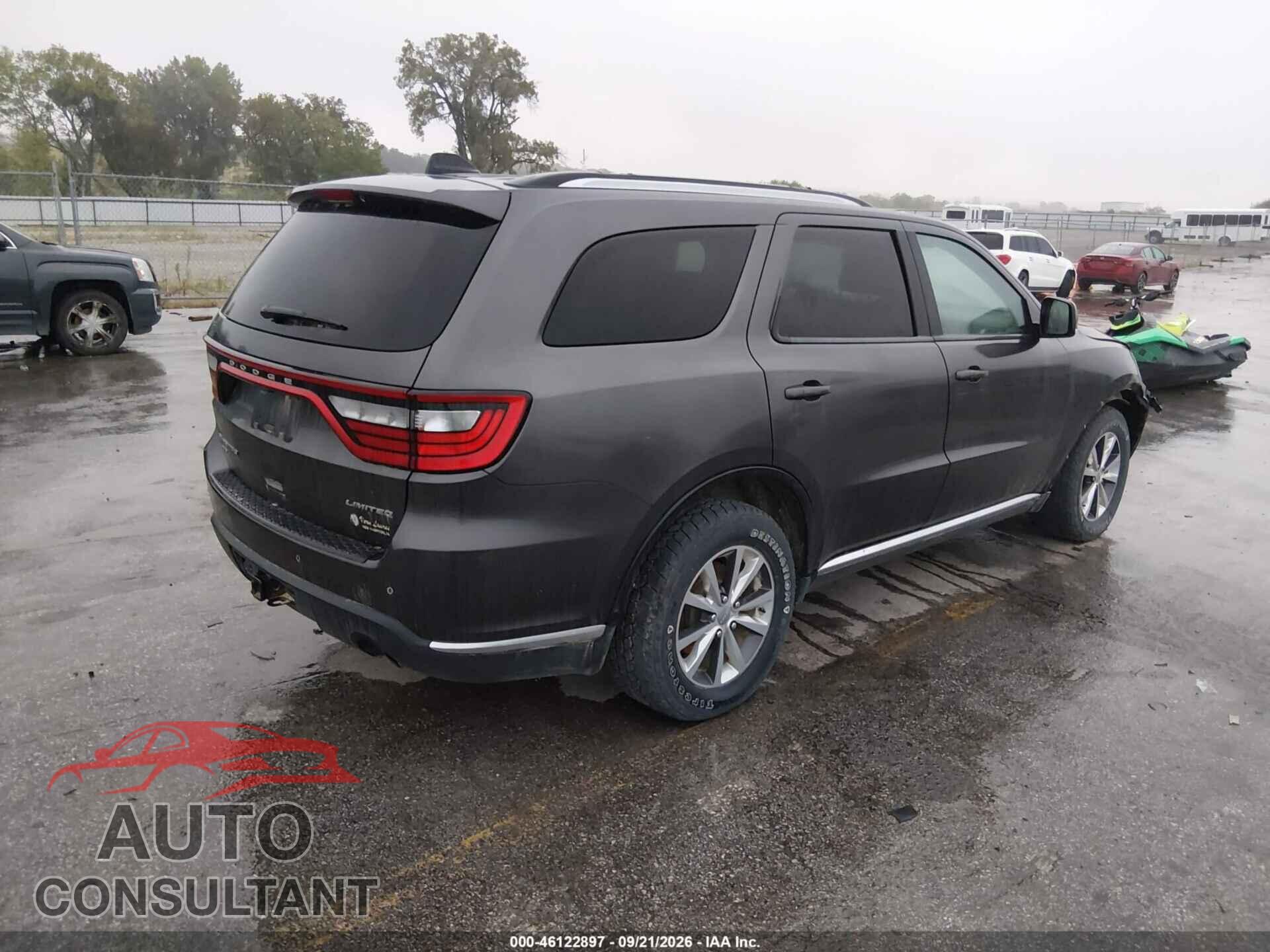 DODGE DURANGO 2016 - 1C4RDJDG7GC374686