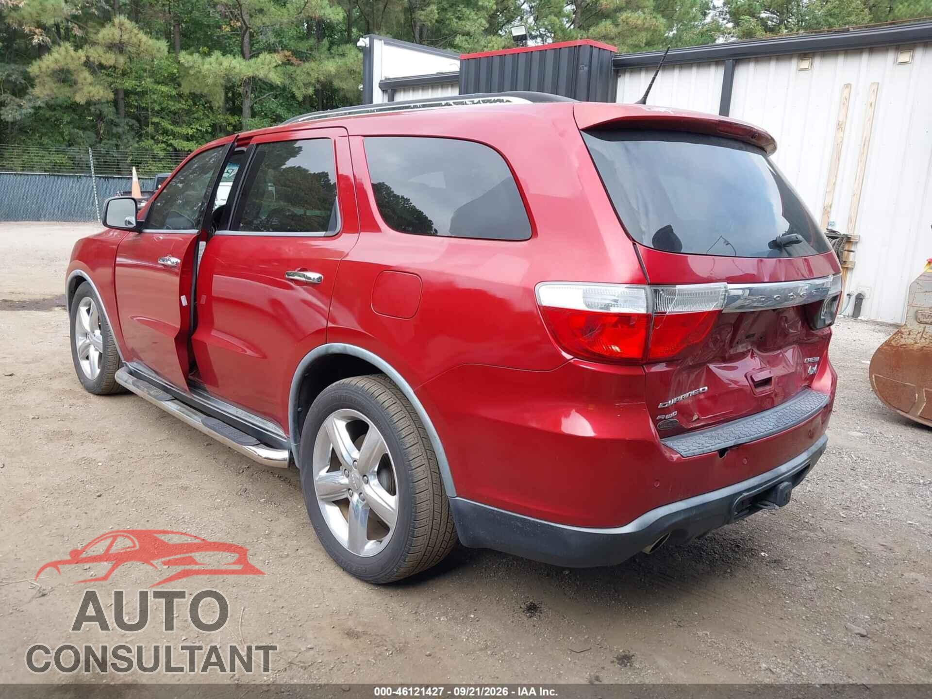 DODGE DURANGO 2011 - 1D4SE4GT4BC685996