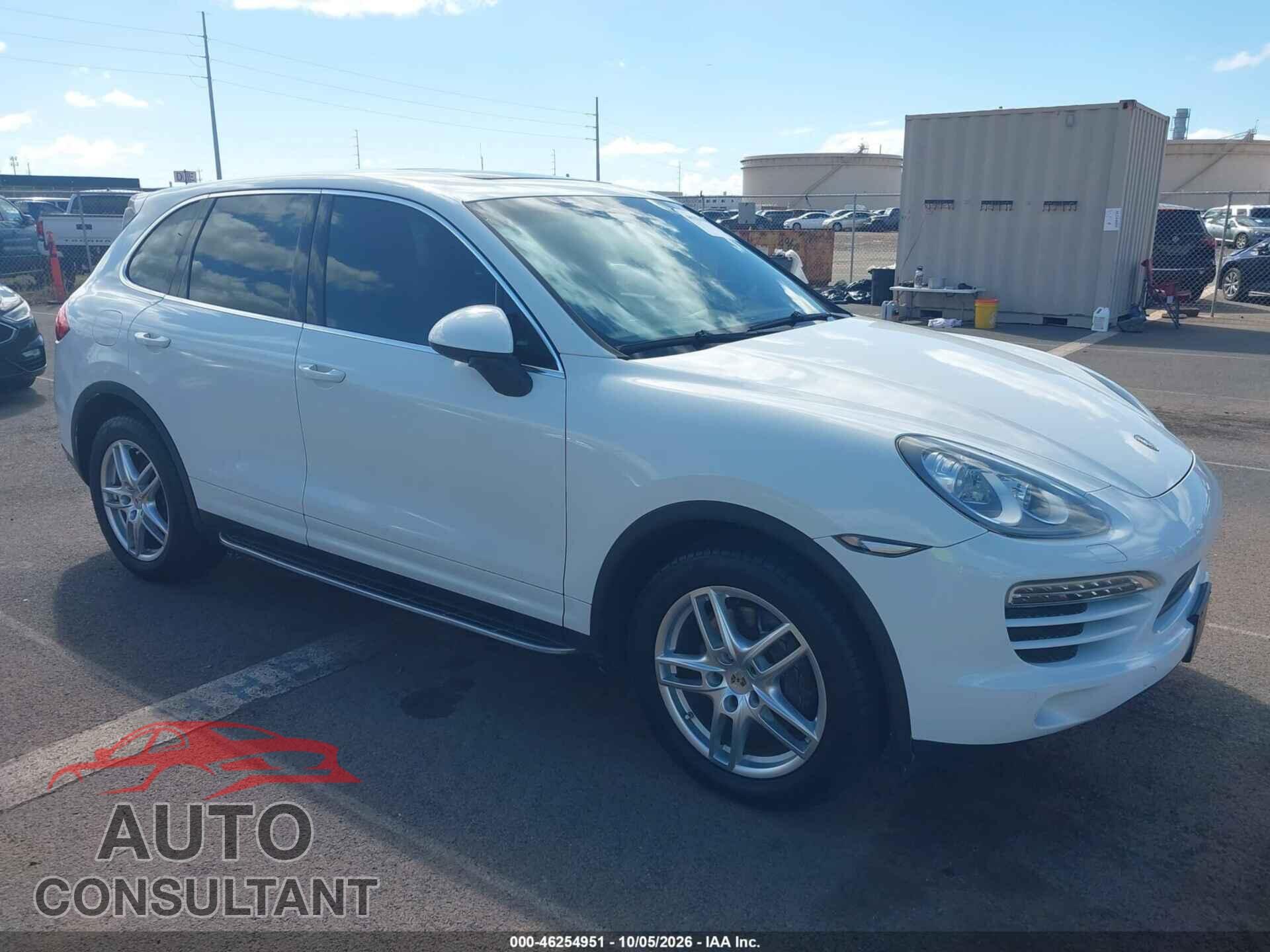 PORSCHE CAYENNE 2012 - WP1AA2A26CLA10871