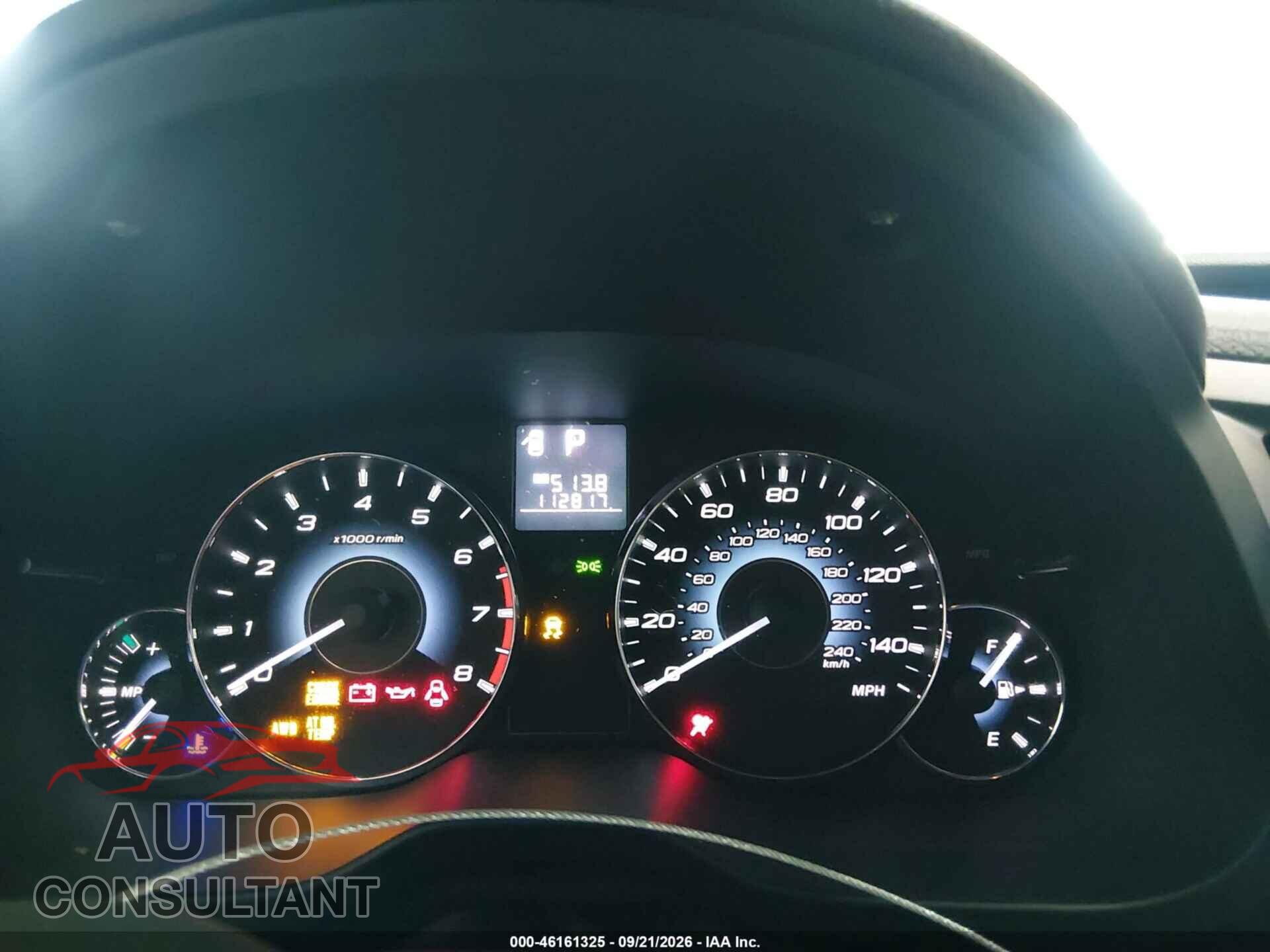 SUBARU OUTBACK 2010 - 4S4BRBCC3A3335426