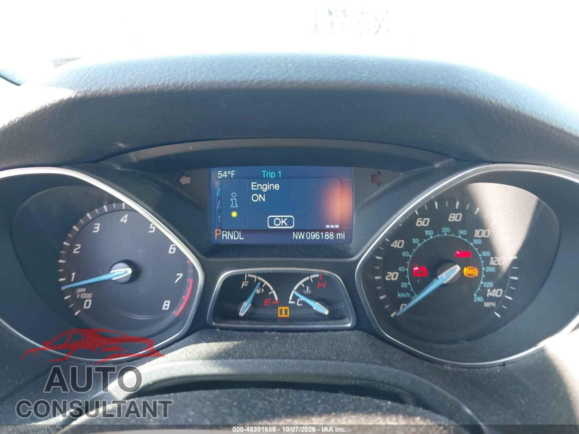 FORD FOCUS 2014 - 1FADP3F26EL457124