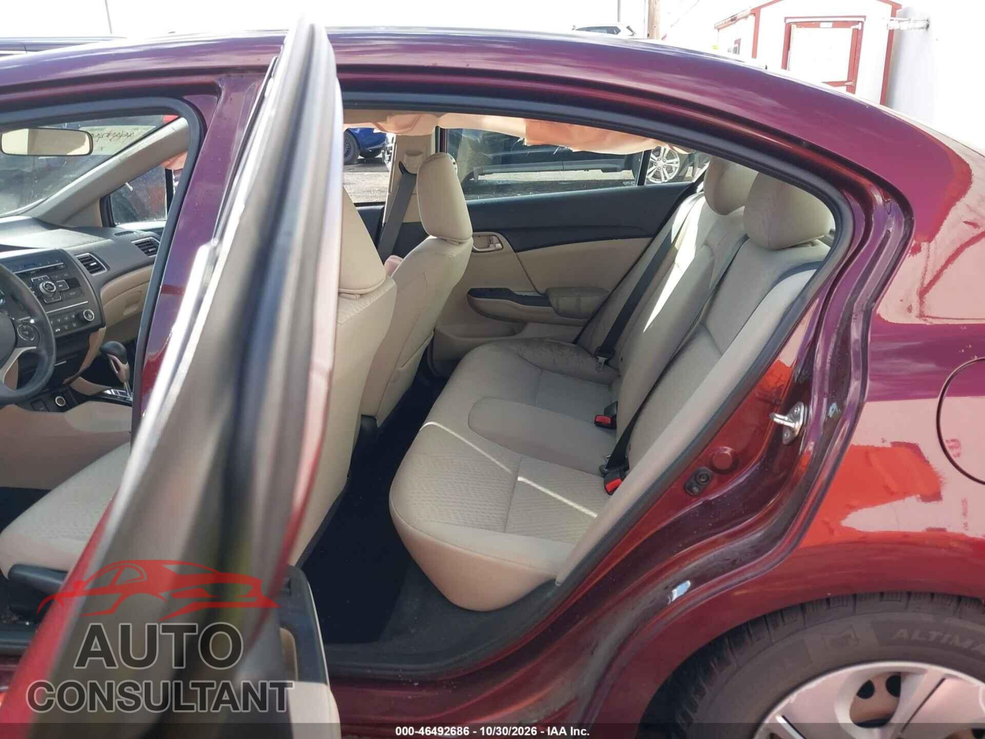 HONDA CIVIC 2014 - 19XFB2F5XEE244904