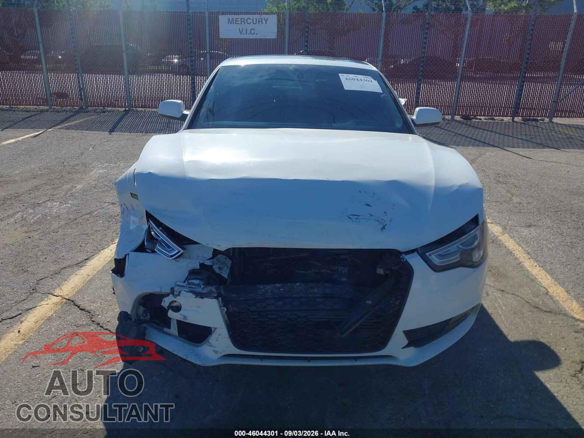 AUDI A5 2013 - WAULFAFRXDA037836