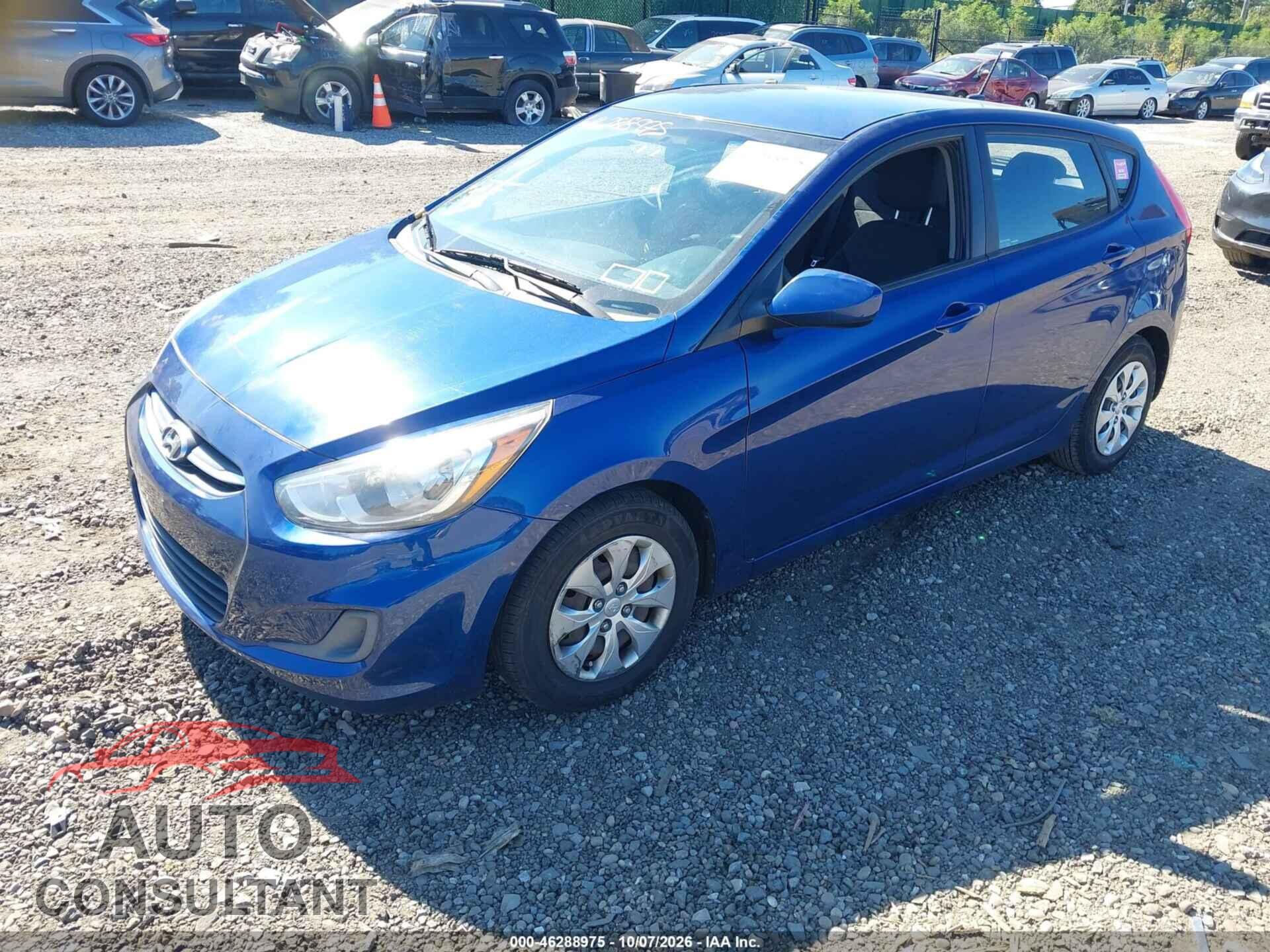 HYUNDAI ACCENT 2016 - KMHCT5AE0GU258156